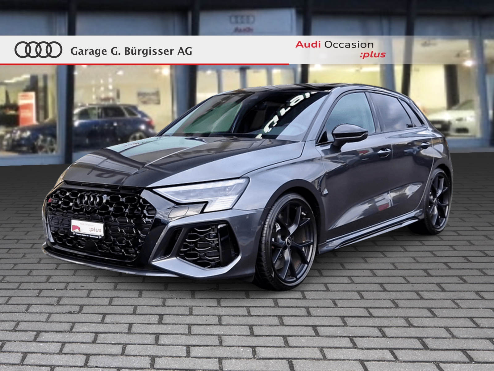 AUDI RS3 Sportback 2.5 TSI quattro Daytonagrau Perleffekt