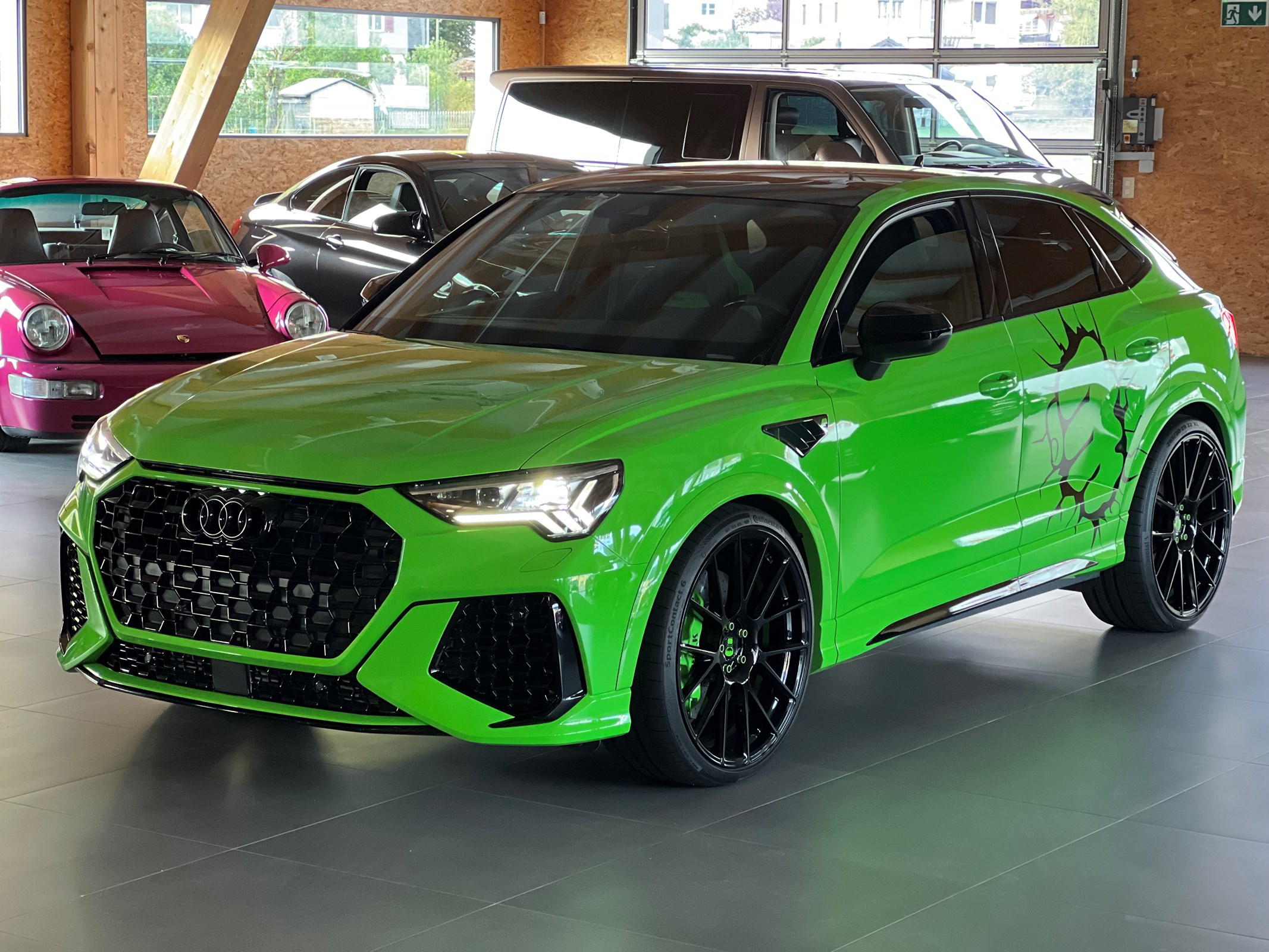 AUDI RS Q3 Sportback UNIKAT ANGRY HULK BY ALLEMANN 500CV