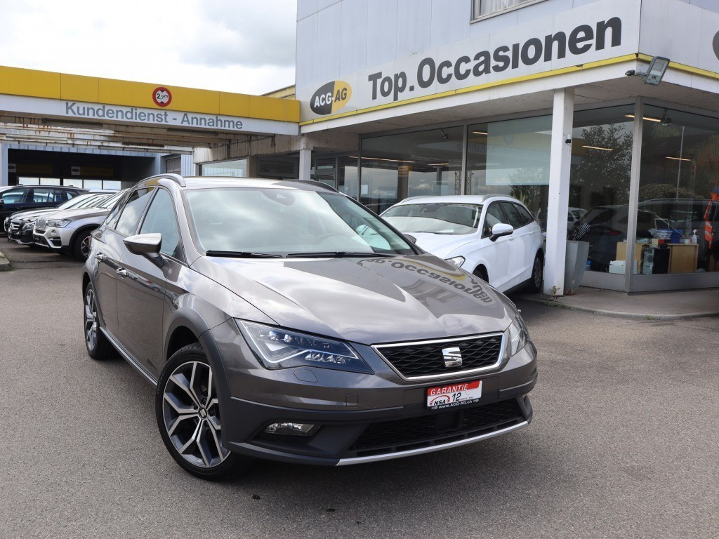 SEAT Leon ST 2.0 TDI CR X-Perience 4Drive DSG ** Voll-Leder Ausstattung ** G:Navi mit RF-kamera **