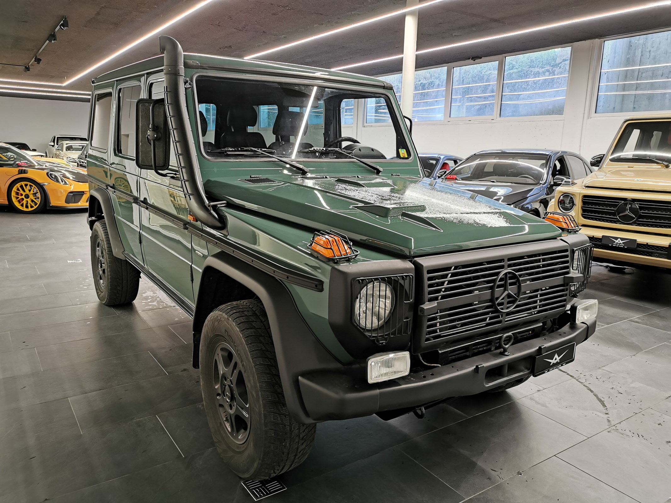 MERCEDES-BENZ G 300 CDI 280 CDI PROFESSIONAL ACHAT GRÜN (AGATA GREEN) PUR EDITION 30 461 KLIMA STANDHEIZUNG