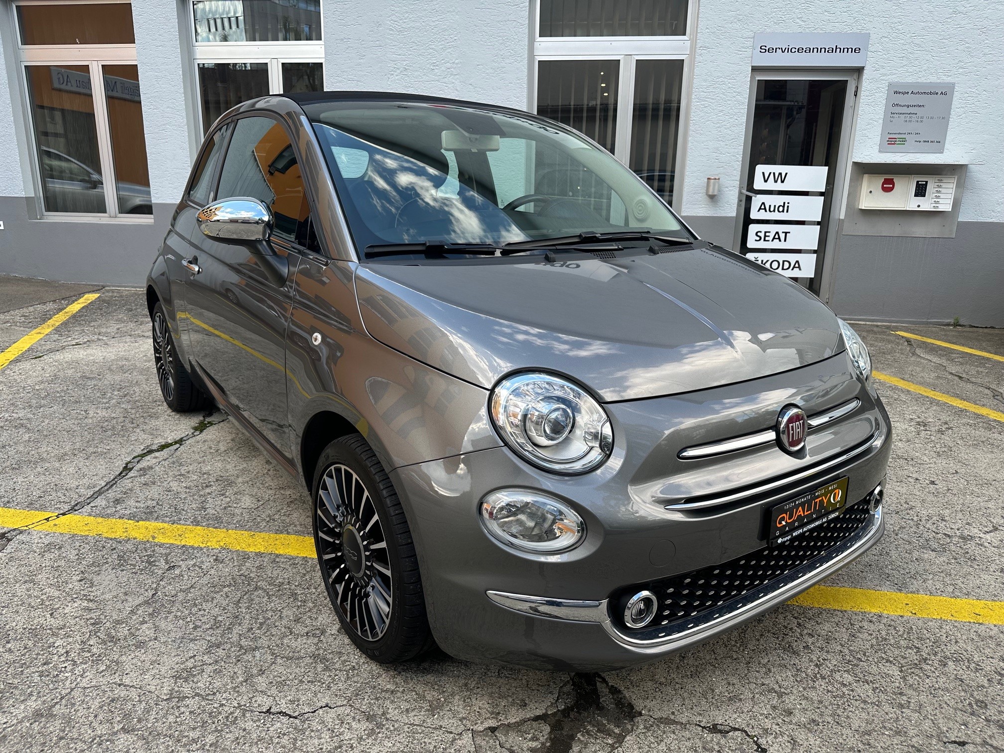 FIAT 500C 0.9 Twinair Mirror