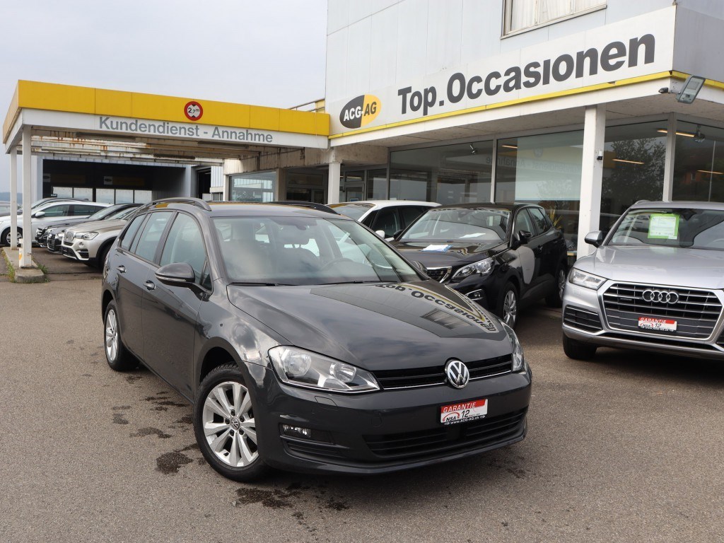 VW Golf Variant 1.4 TSI Comfortline DSG 150 PS ** Teil-Leder Ausstattung ** Frisch ab MFK & Service **