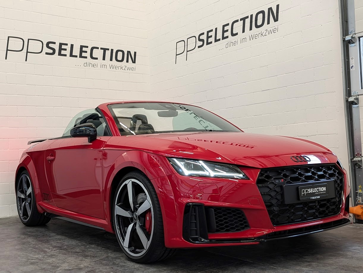 AUDI TTS Roadster Competition Plus 2.0 TFSI quattro S-Tronic *1.HAND 5J GAR NACKEN+SITZHEIZUNG NAVI+ CAM*