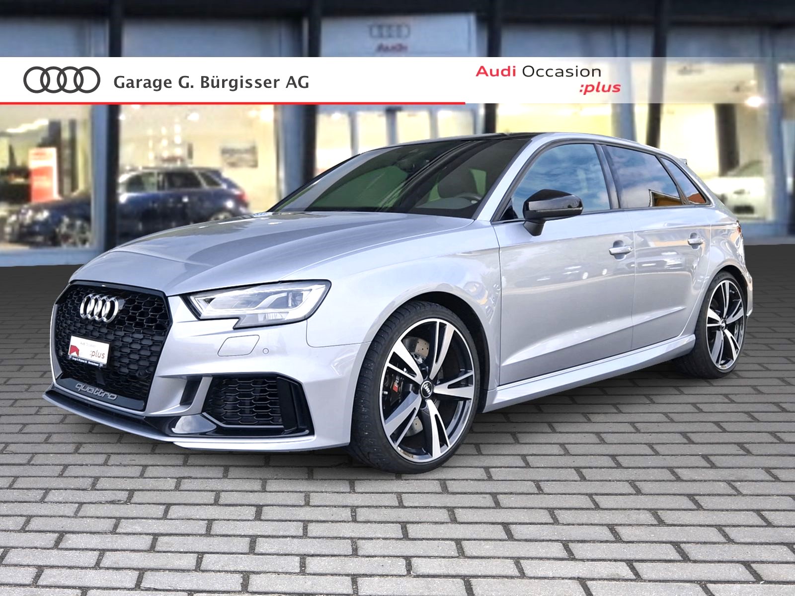 AUDI RS3 Sportback 2.5 TSI quattro Florettsilber Metallic