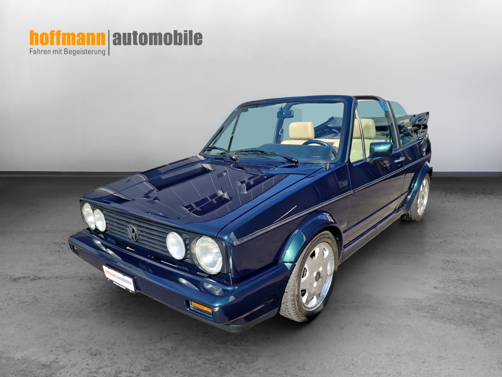 VW Golf Cabriolet 1800 Classic-Line Leder