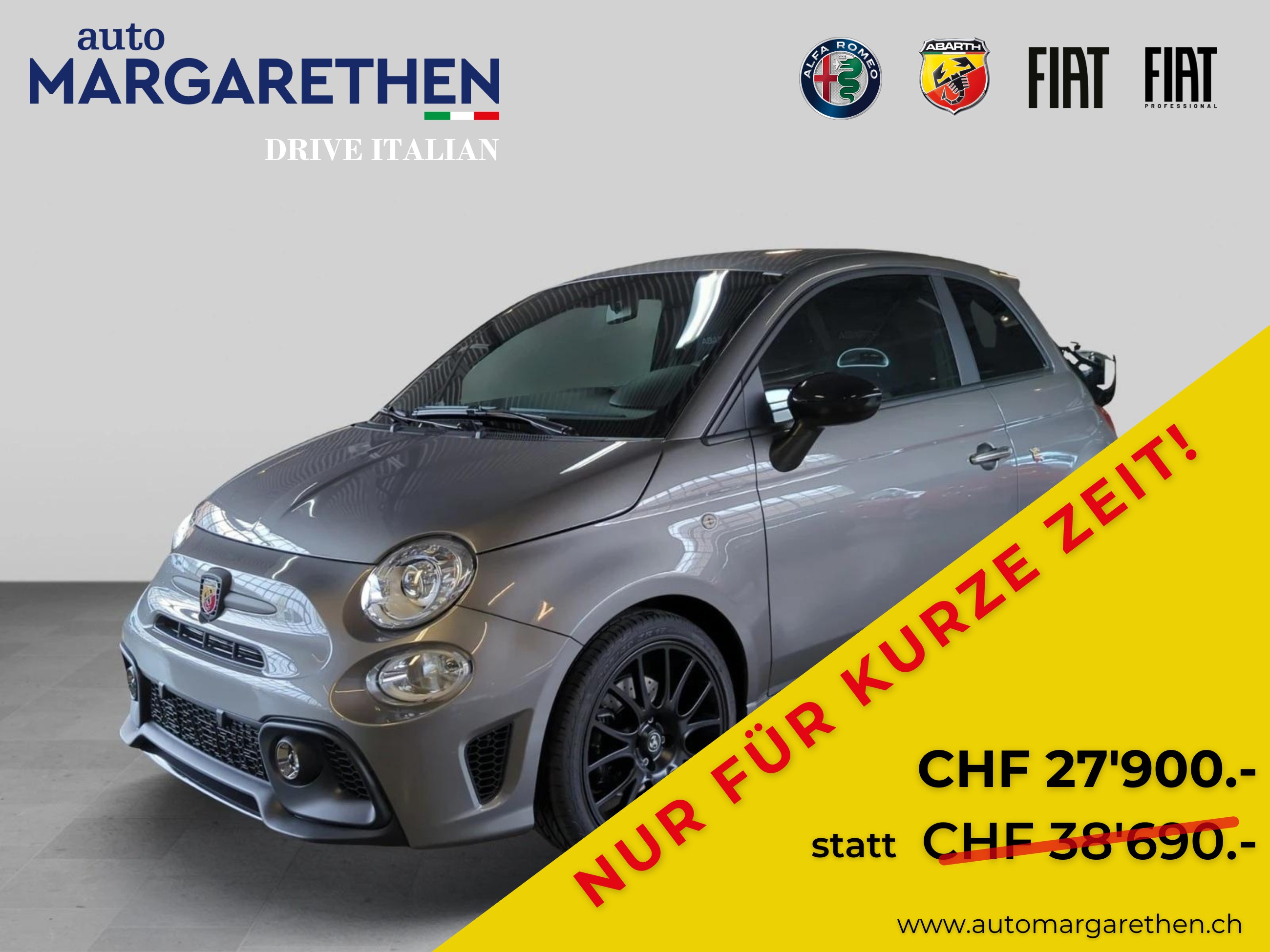 FIAT 500 Abarth 1.4T F595 165 PS