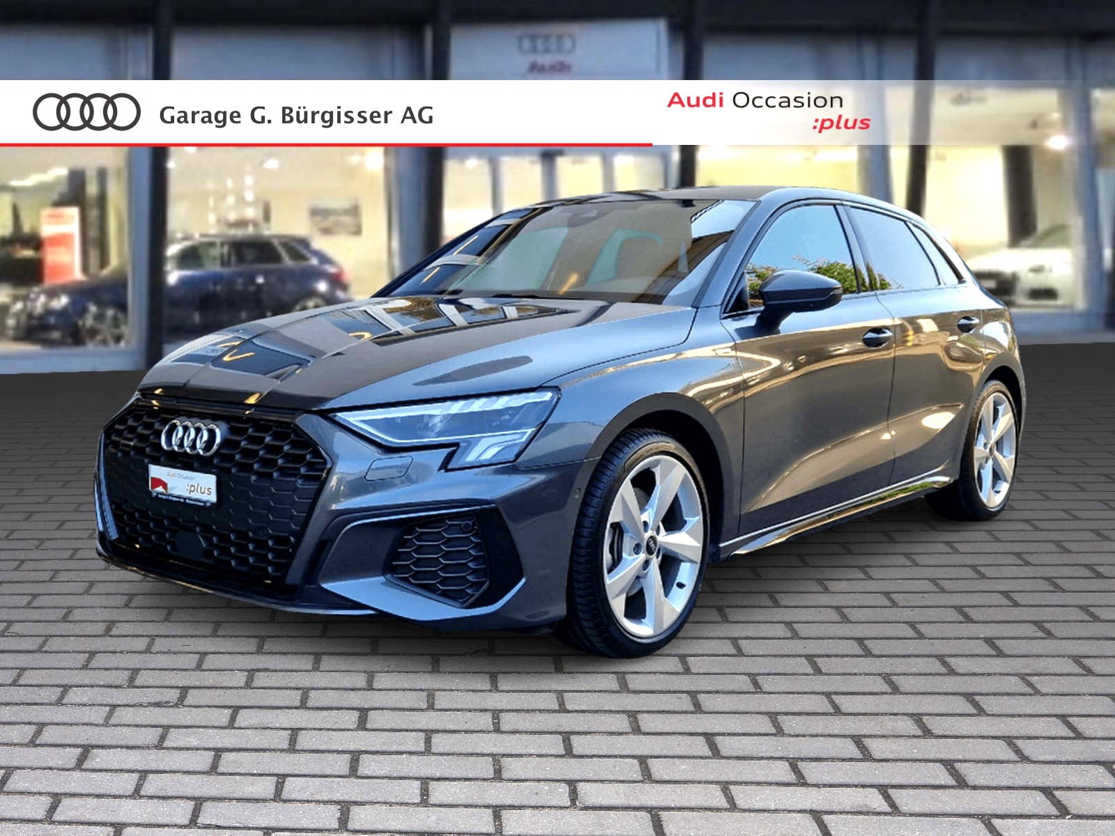 AUDI A3 Sportback 40 TDI S line quattro Daytonagrau Perleffek