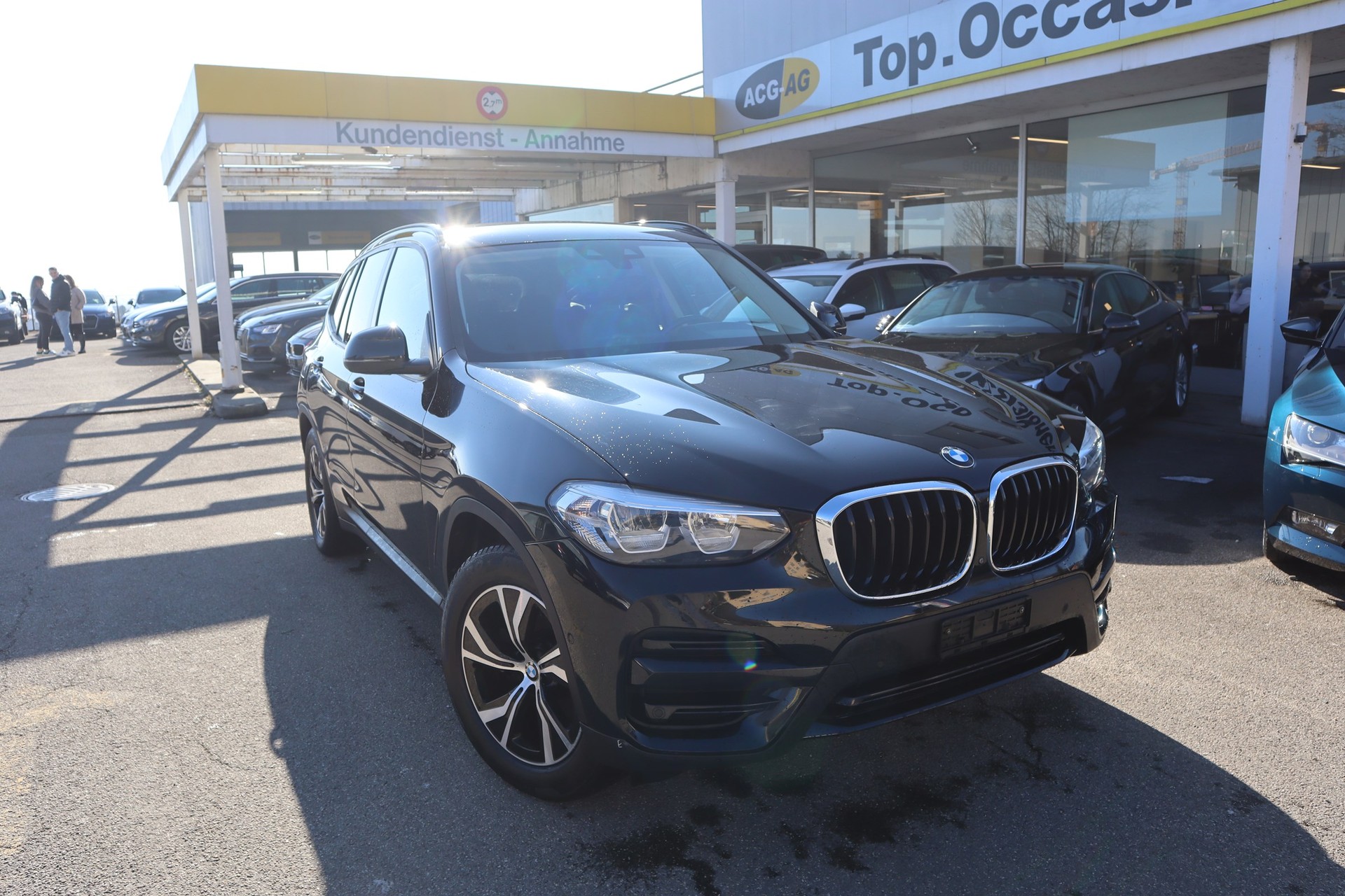 BMW X3 xDrive 20d Individual Steptronic ** Teil-Leder ** Navi mit RF-Kamera-360°° ** Frisch ab MFK