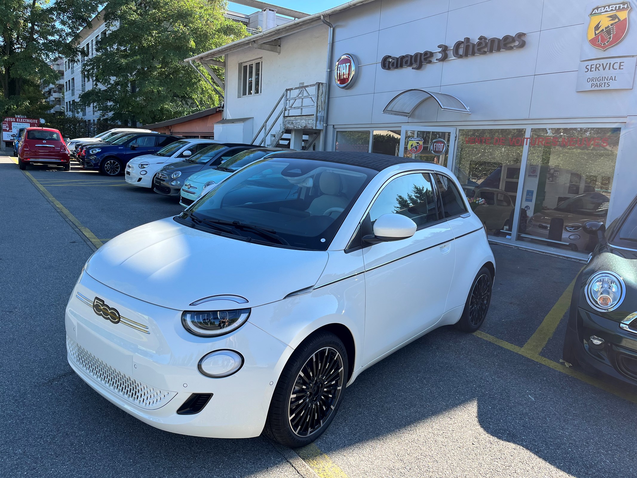 FIAT 500 C electric 87 kW La Prima By Bocelli Top