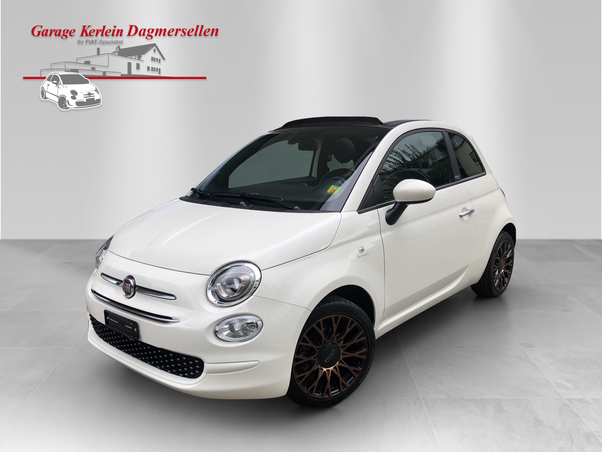 FIAT 500 1.2 Cabrio Lounge Dualogic