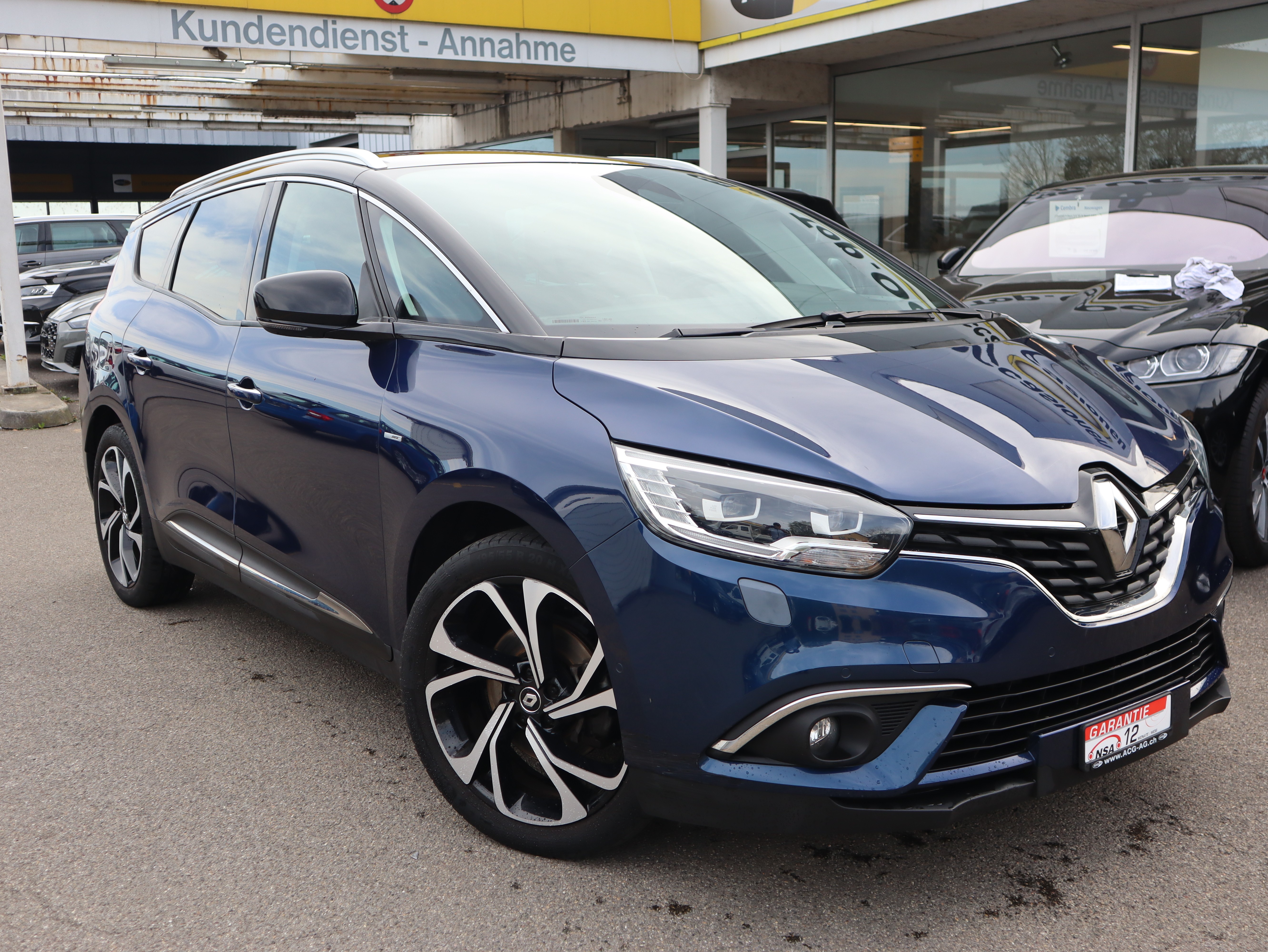 RENAULT Grand Scénic 1.2 16V Turbo Bose ** 7-Plätzer ** Teil-Leder ** Navi mit RF-Kamera ** Letze MFK 01.2023 **