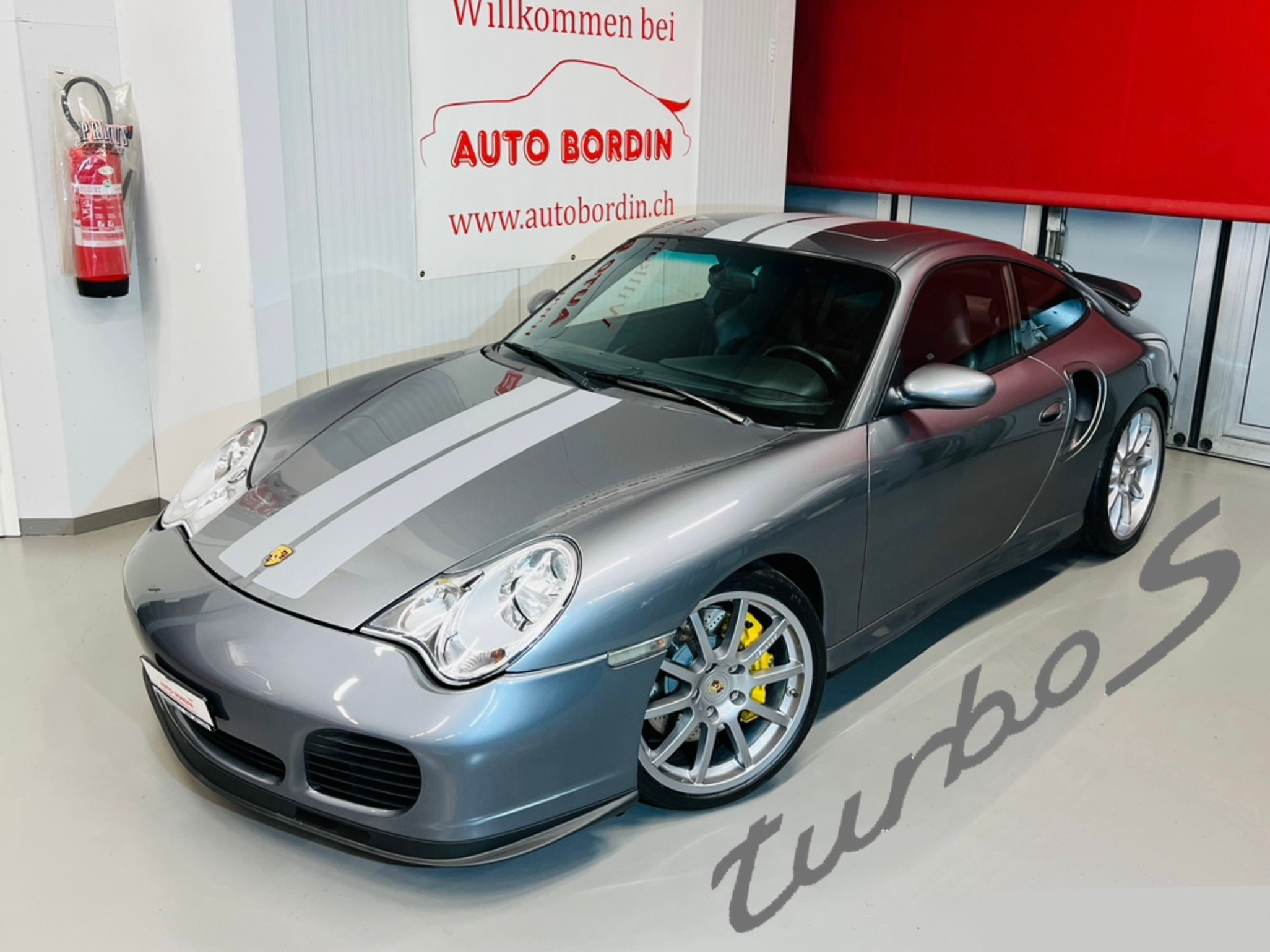 PORSCHE 911 Turbo S „Sealgrau metallic“