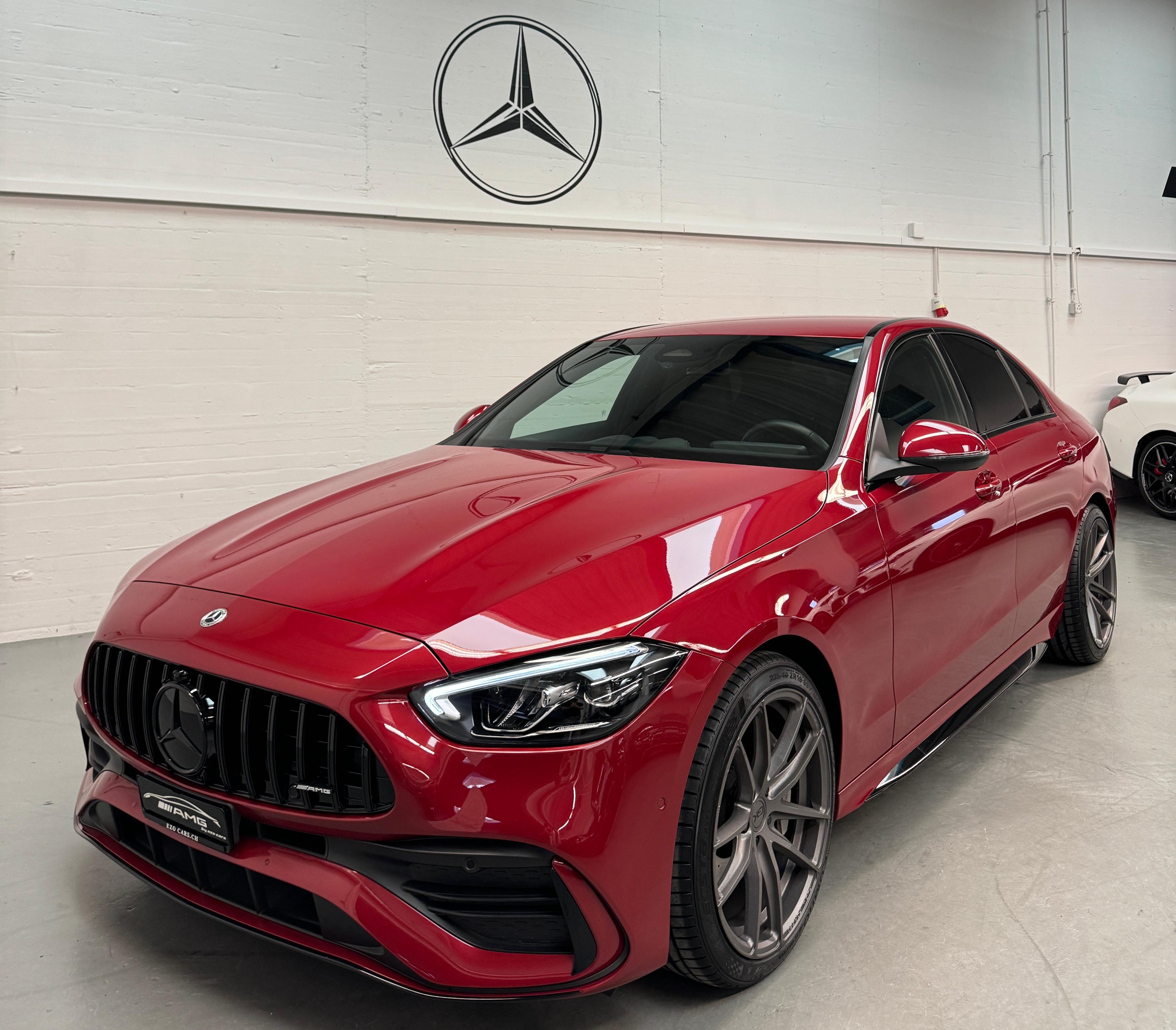 MERCEDES-BENZ C 180 AMG *C43 AMG Bodykit* Limited Red Black Performance 5Jahre Garantie und Gratisservice