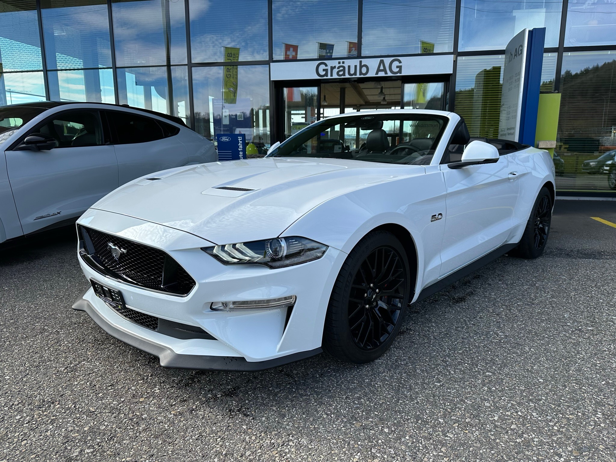 FORD Mustang Convertible 5.0 V8 GT Automat WHITE