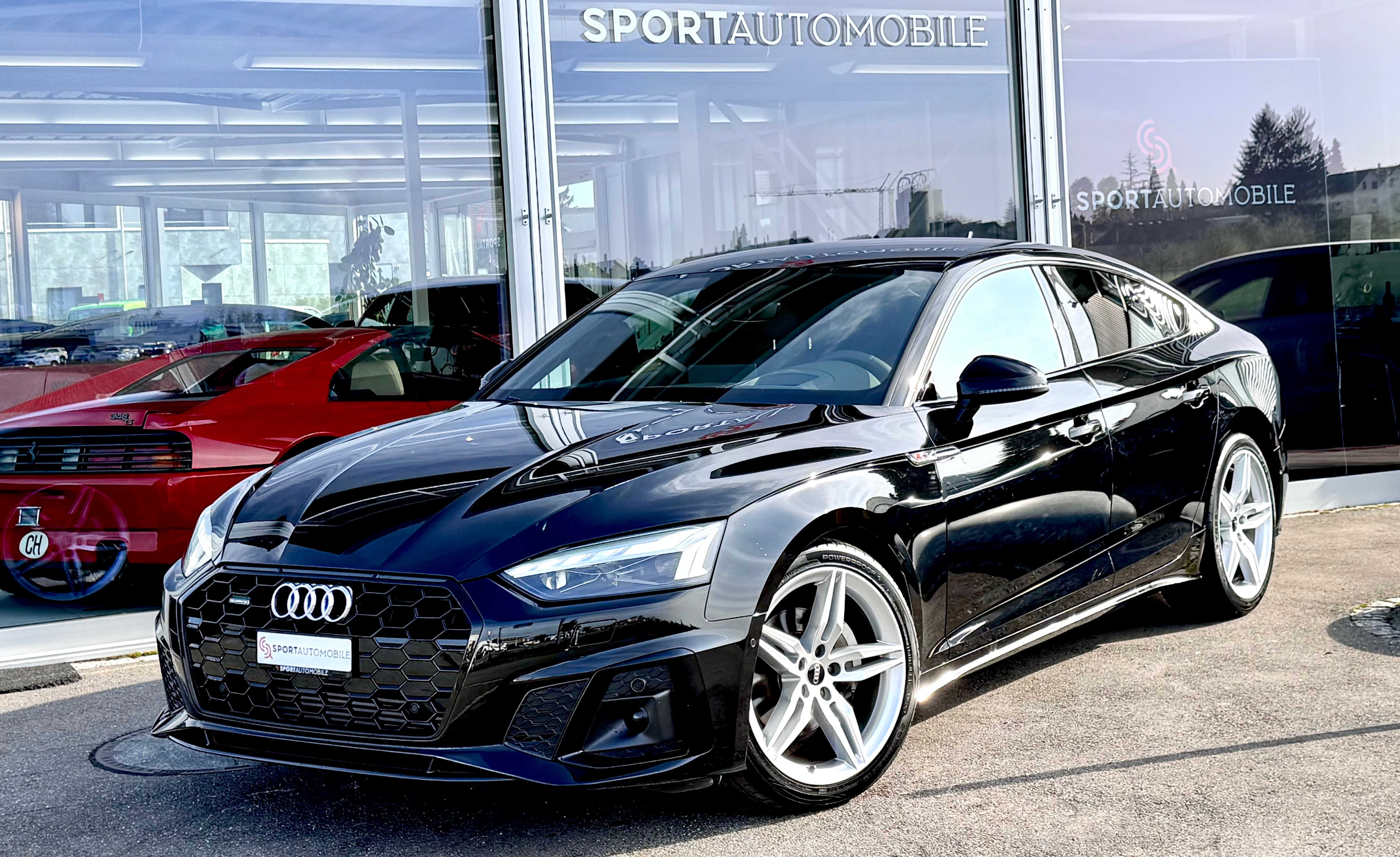 AUDI A5 Sportback 40 TFSI S-Line quattro *CH Fahrzeug - Head Up - B&O Sound - BLACK*