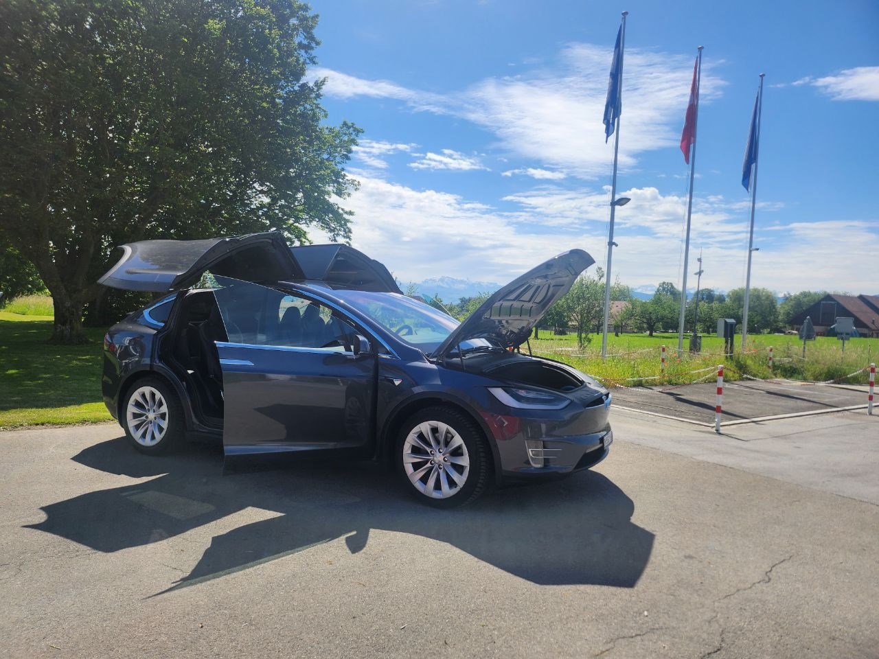 TESLA Model X Maximale-Reichweite