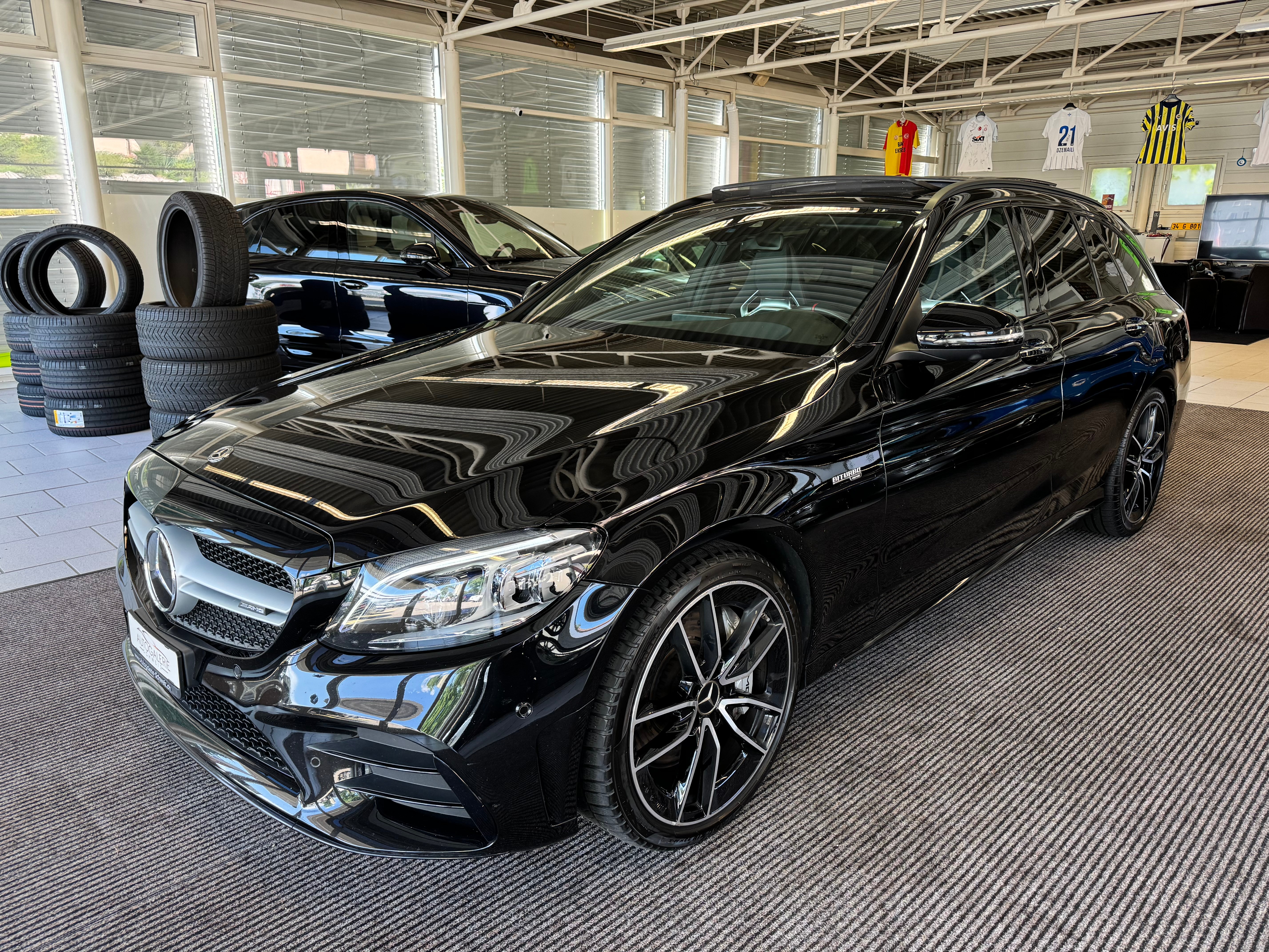 MERCEDES-BENZ C 43 AMG 4Matic 9G-Tronic | Swiss Car | Free Service | PERFORMANCE SITZE | Panorama | MSI+ Garantie |