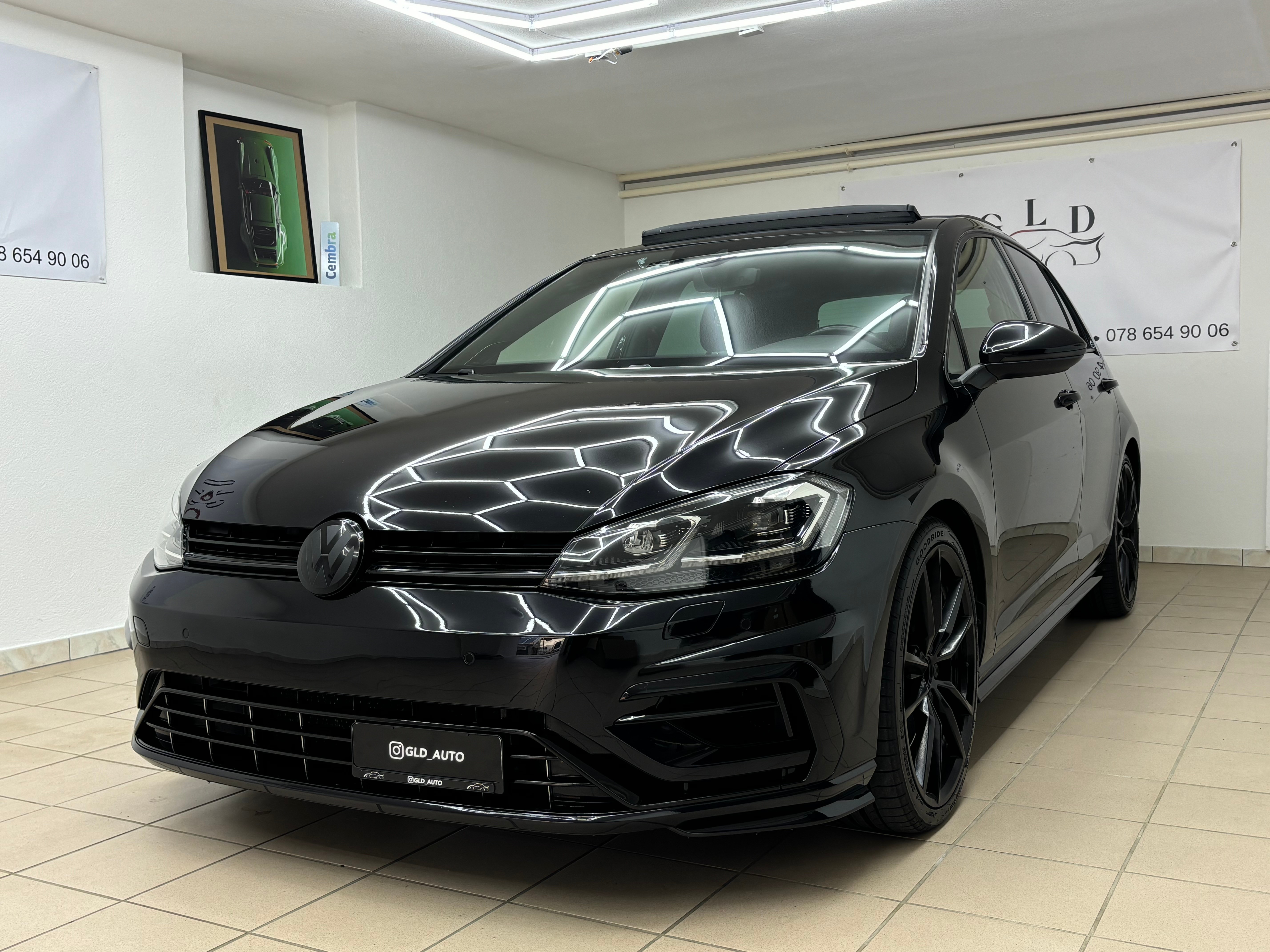 VW Golf 2.0 TSI R 4Motion DSG Full black