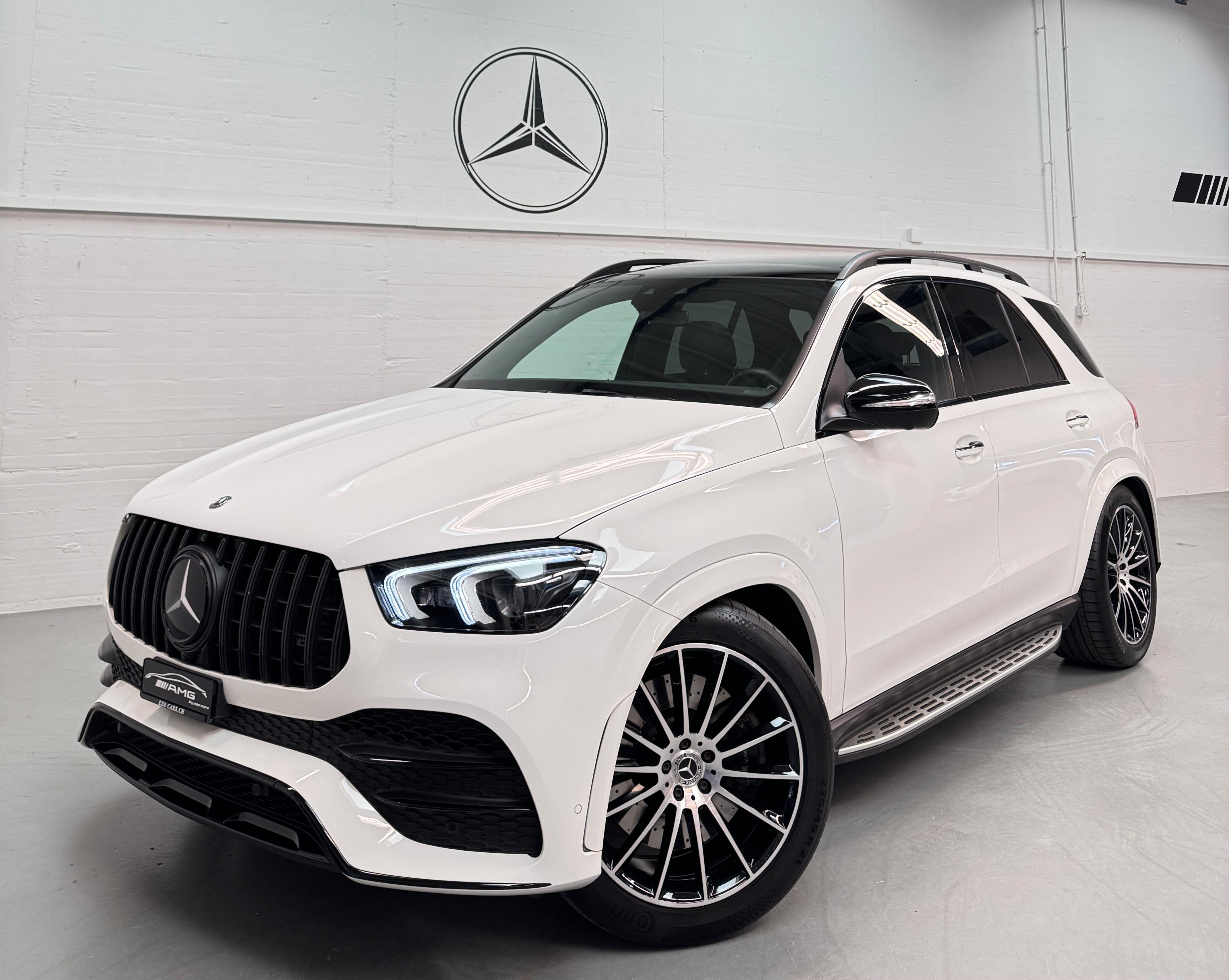 MERCEDES-BENZ GLE 450 AMG ( GLE 63S AMG Bodykit ) 4Matic Limited White Black Performance 9G-Tronic