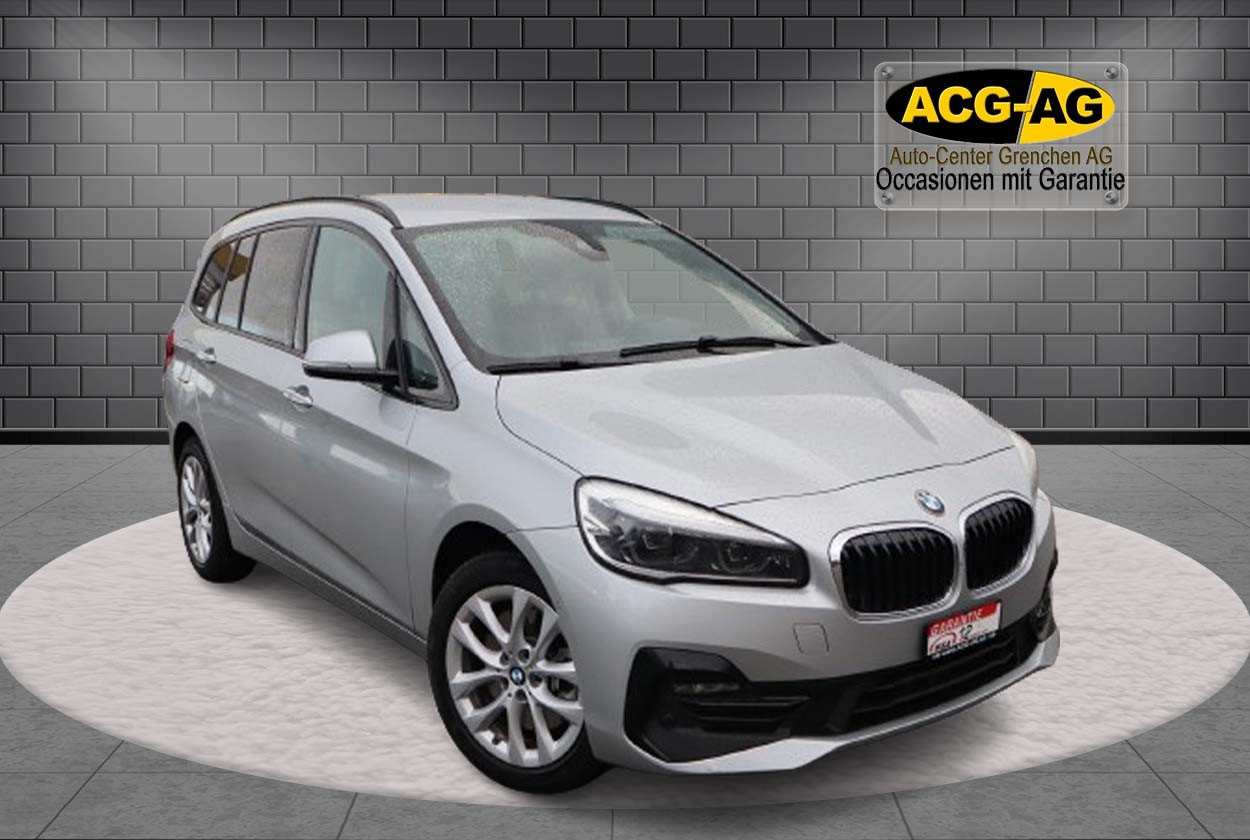 BMW 218d xDrive Gran Tourer Steptronic Sport Line ** Teil-Leder ** Navi mit RF-Kamera **