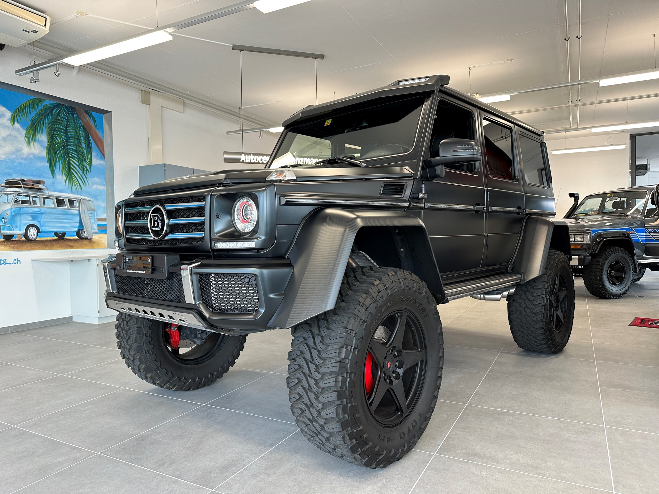 MERCEDES-BENZ G 500 4x4² Big Foot Monster auf 40x15,5 22er