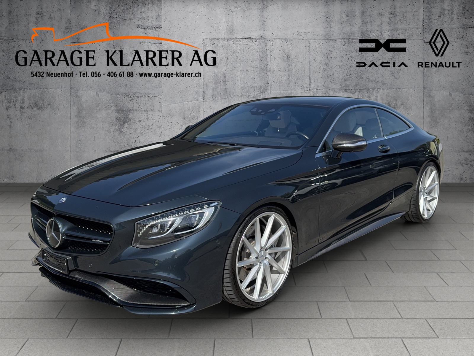 MERCEDES-BENZ S 63 AMG Coupé 4Matic Speedshift MCT *Carbon Ex- und Interieur*