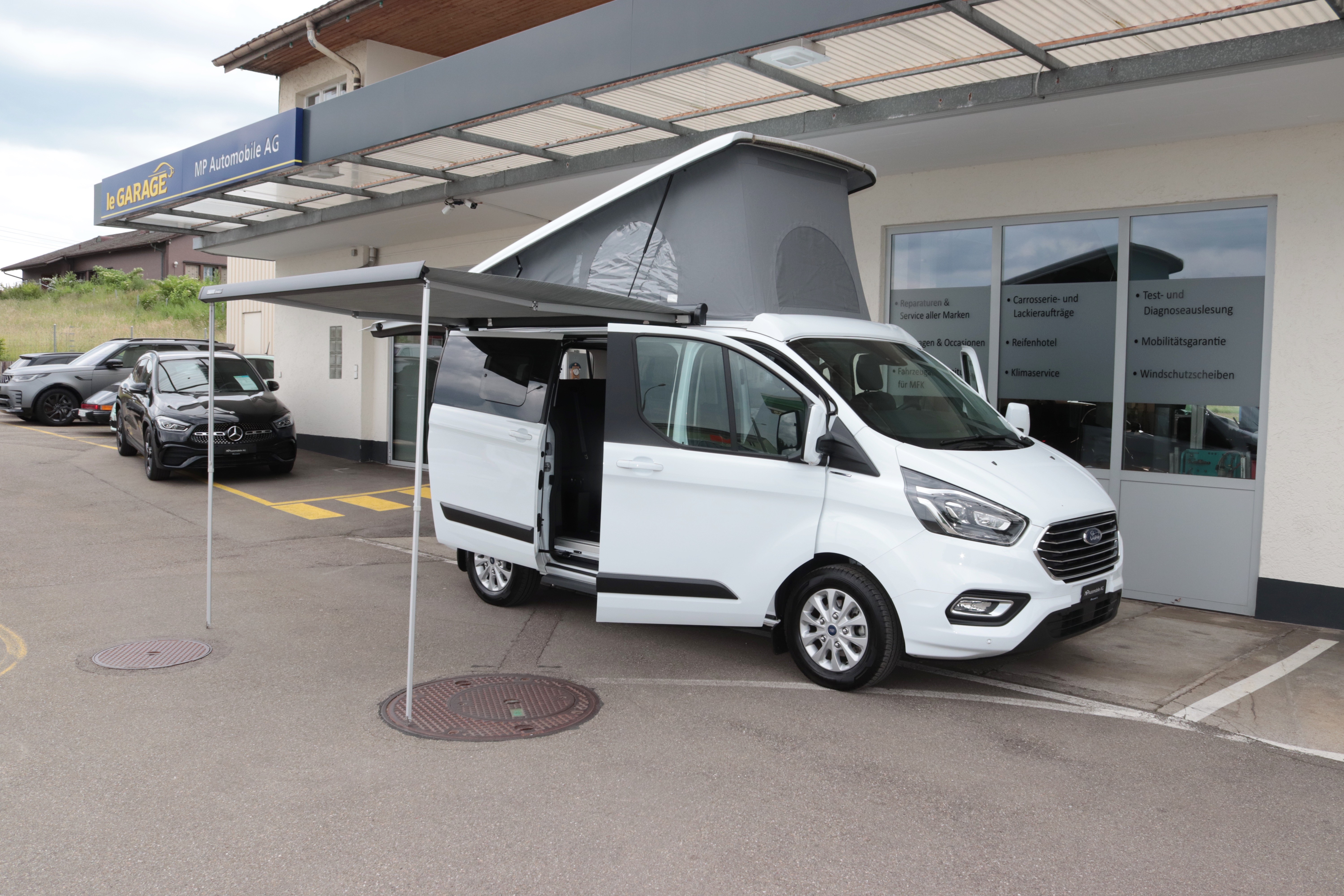 FORD Tourneo Custom 320 L1H1 Titanium A Sortimo S-Camper Swiss Edition 1 of 60