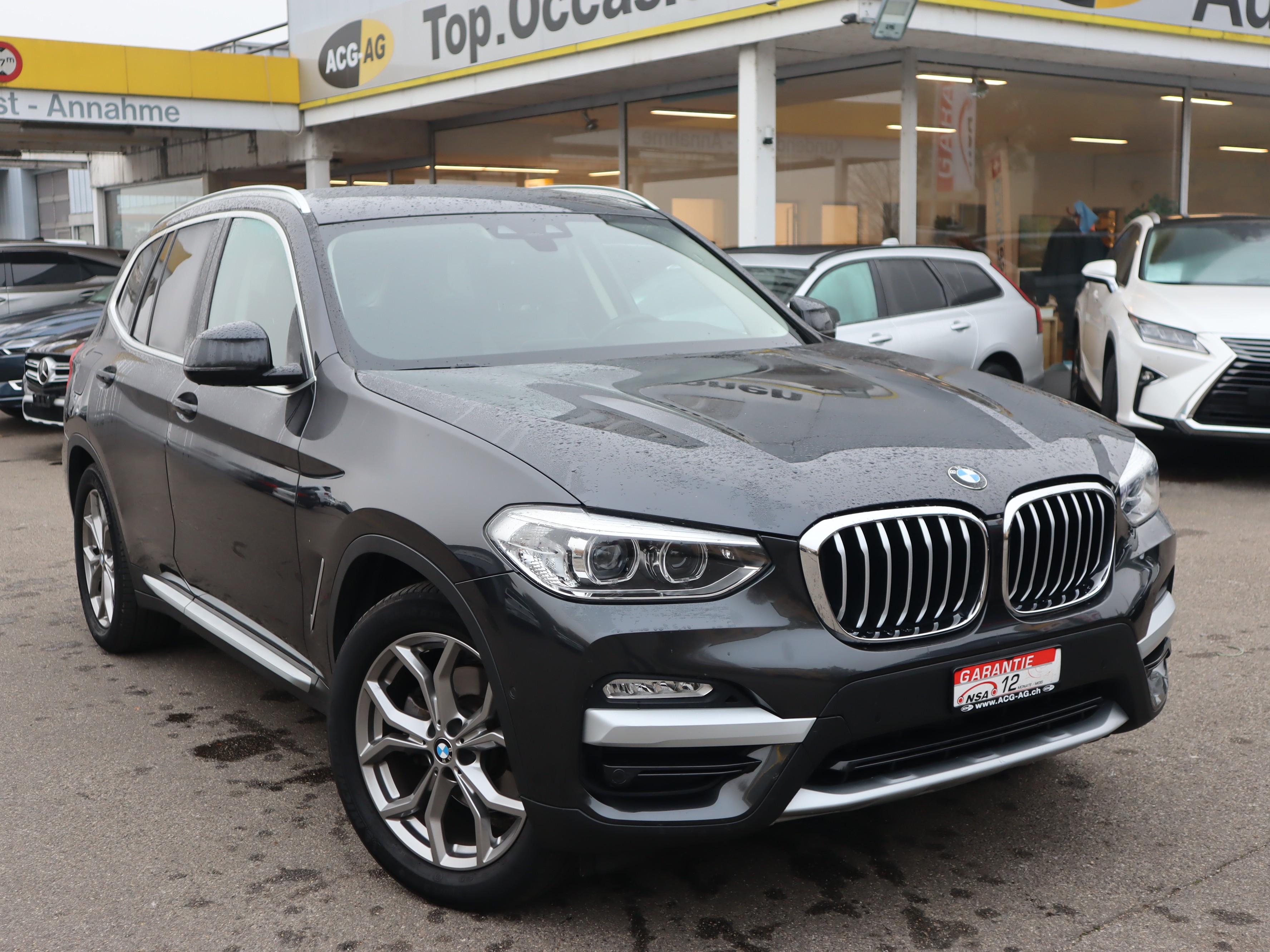 BMW X3 xDrive 20d Individual xLine Steptronic ** CH-FHZ. mit Gratis Service Paket ** Gr.Navi ** Leder ** ab MKF & Service **