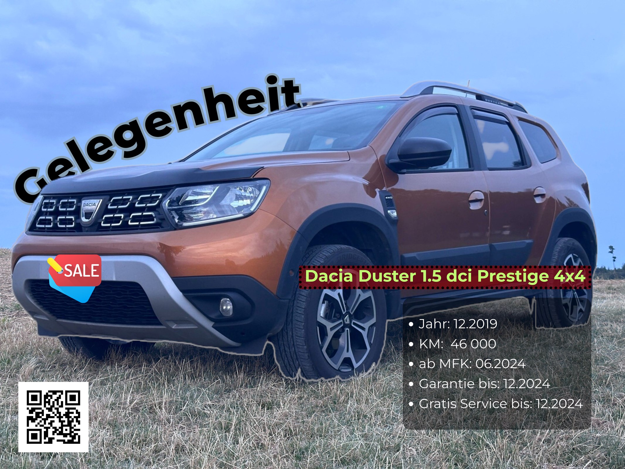 DACIA Duster dCi 115 Prestige 4x4