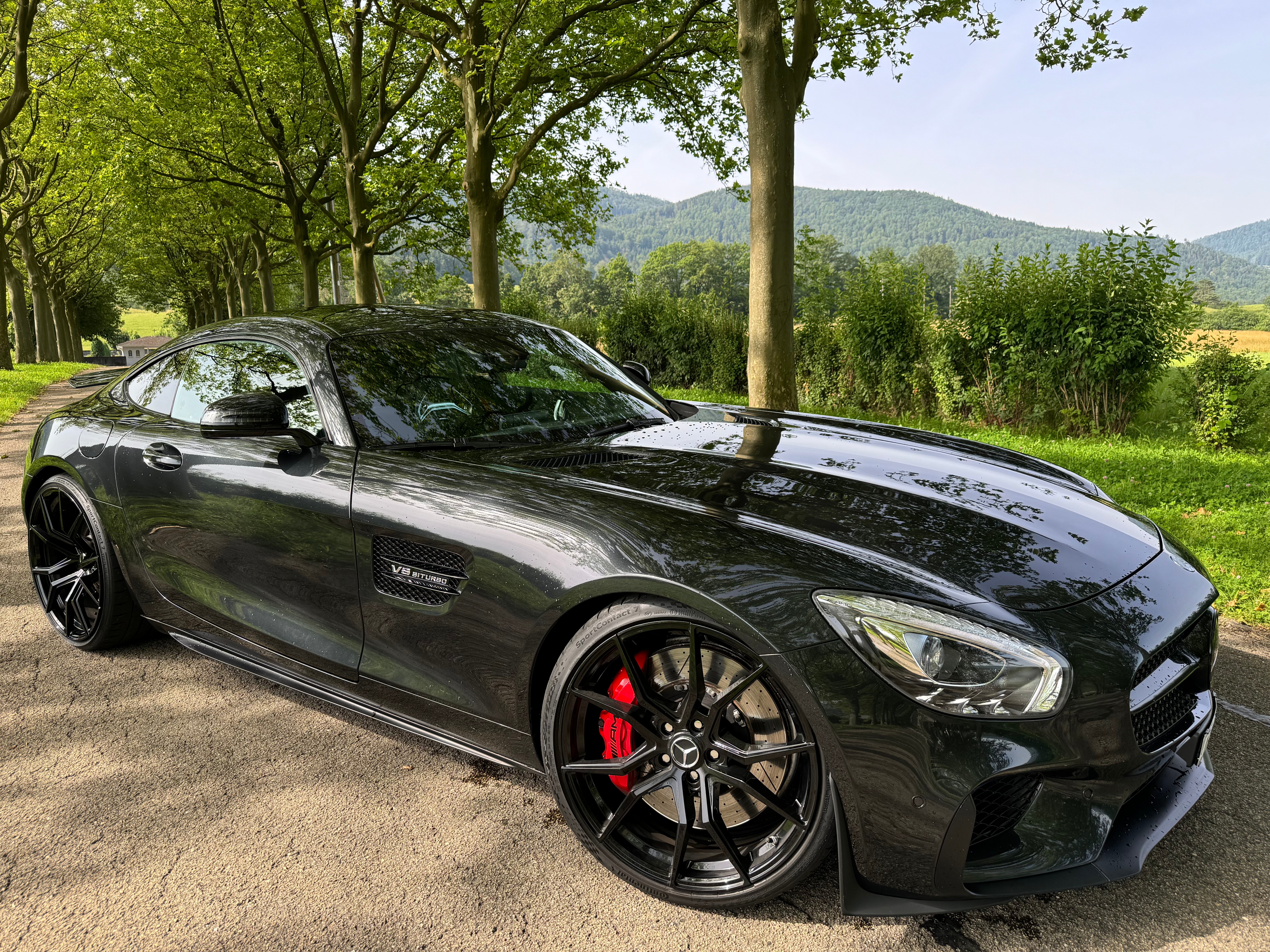 MERCEDES-BENZ AMG GT S Édition 1 - full black - limited - service + expertise MFK