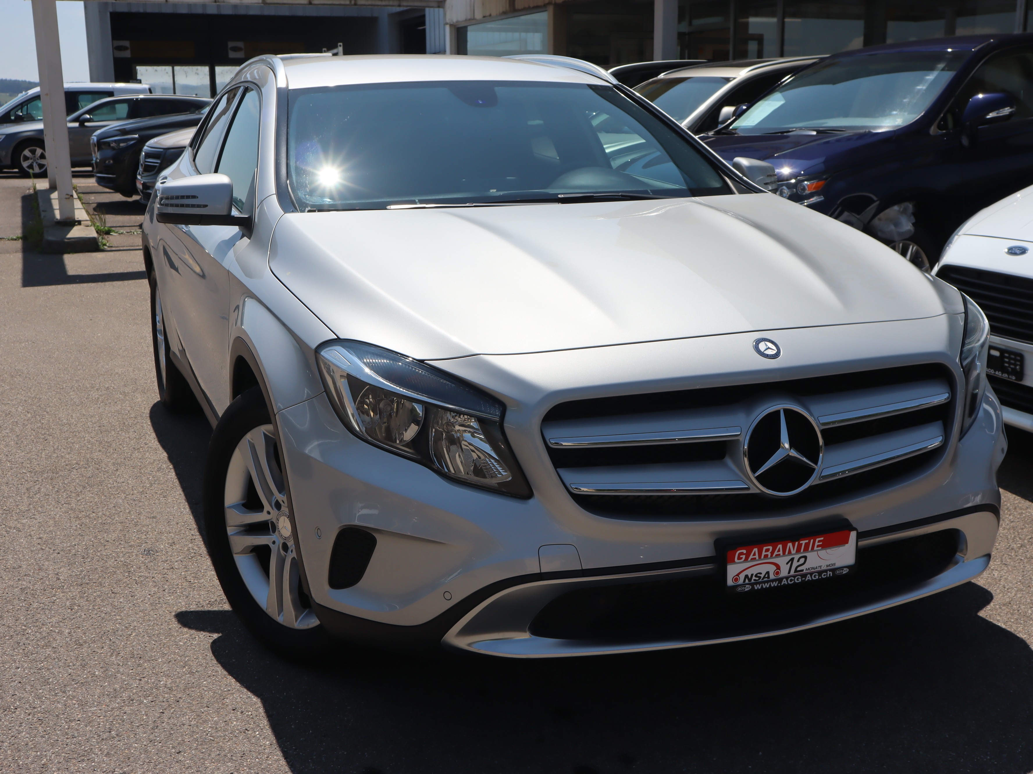 MERCEDES-BENZ GLA 220 CDI Urban 4Matic 7G-DCT ** Teil-Leder Ausstattung ** Gr. Navi ** RF-Kamera ** Totwinkel-Assistent ** Ab MF