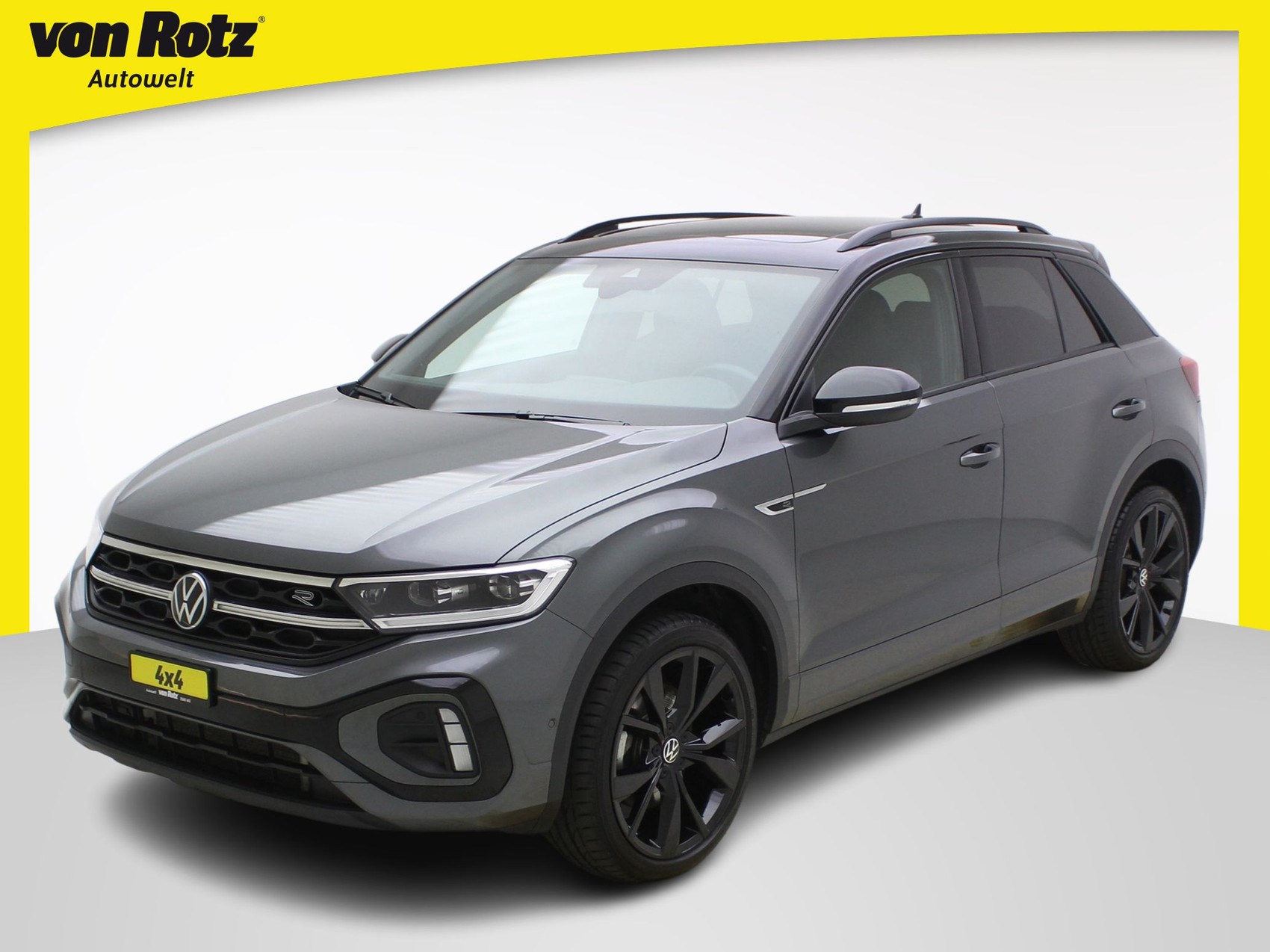 VW T-ROC 2.0 TSI DSG R-Line Black Style 4Motion **Leder / Standheizung**