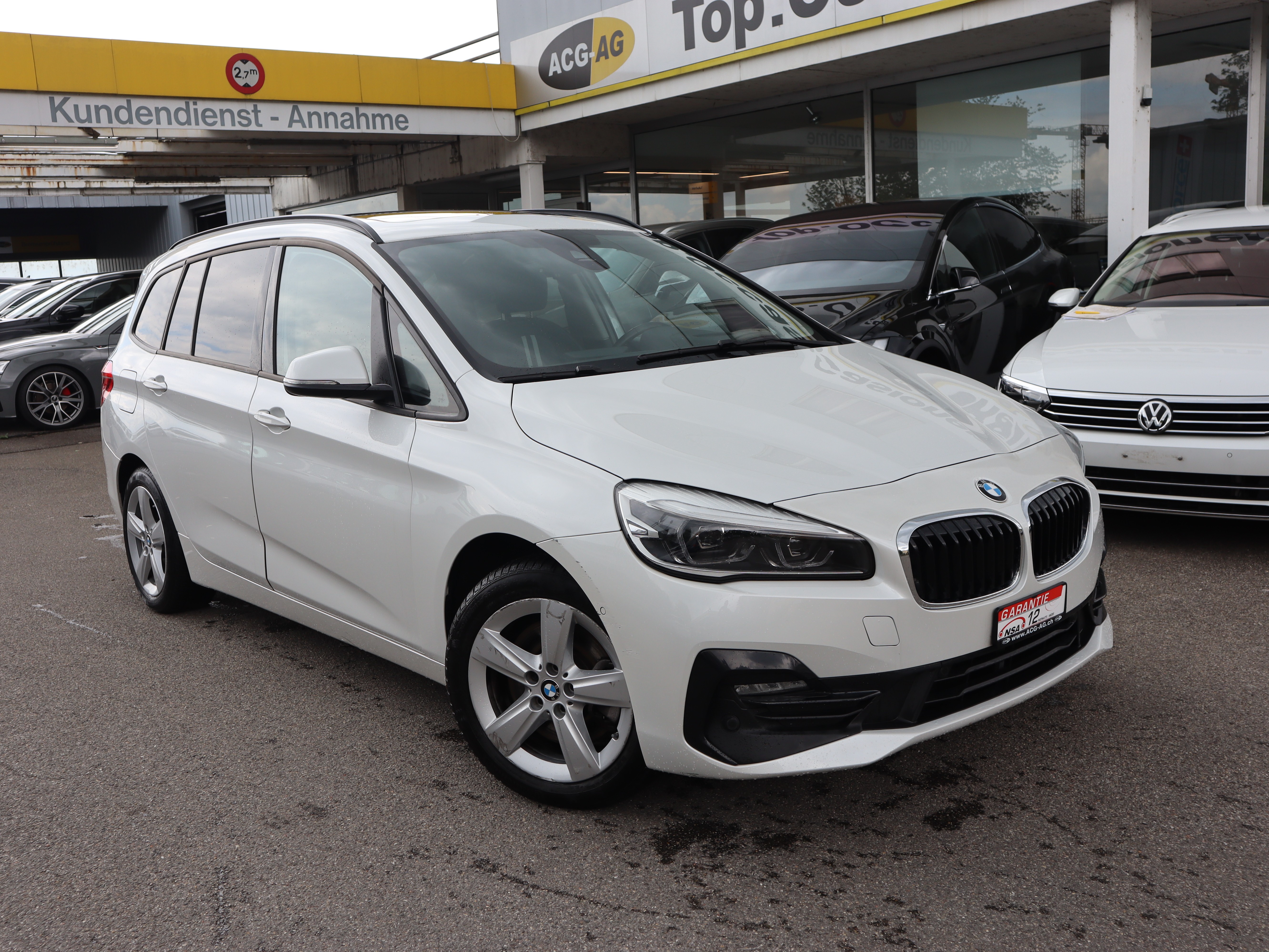 BMW 218d xDrive Gran Tourer Steptronic ** Teil-Leder ** 7-Plätzer ** Panorama Glasdach ** Sitzmemory **