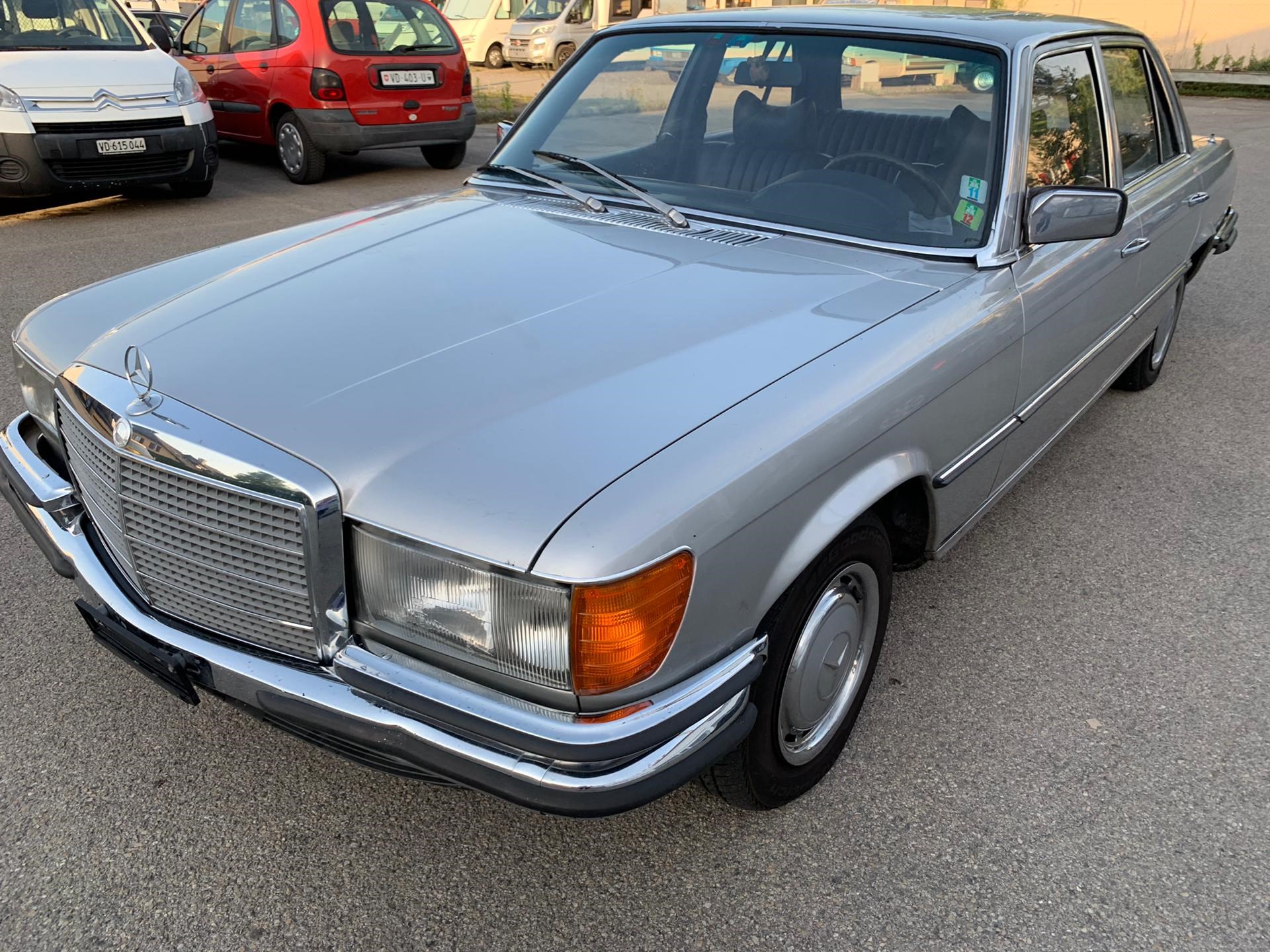 MERCEDES-BENZ 280 SE CH Auslieferung Leder Schiebedach zum aufbereiten