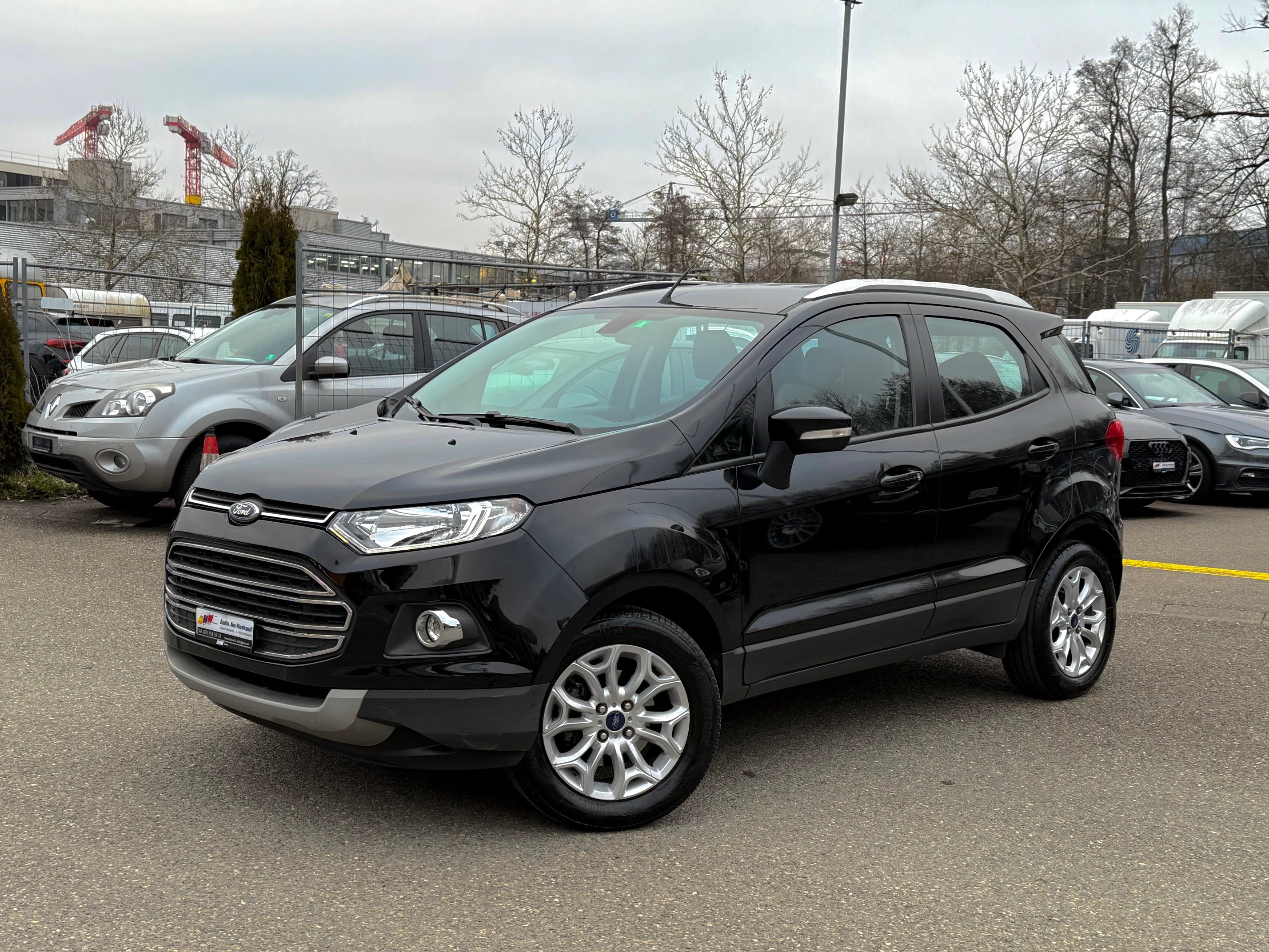 FORD EcoSport 1.5 Titanium PowerShift / Frisch ab MFK / 1 Jahr Garantie / 8-fach bereift