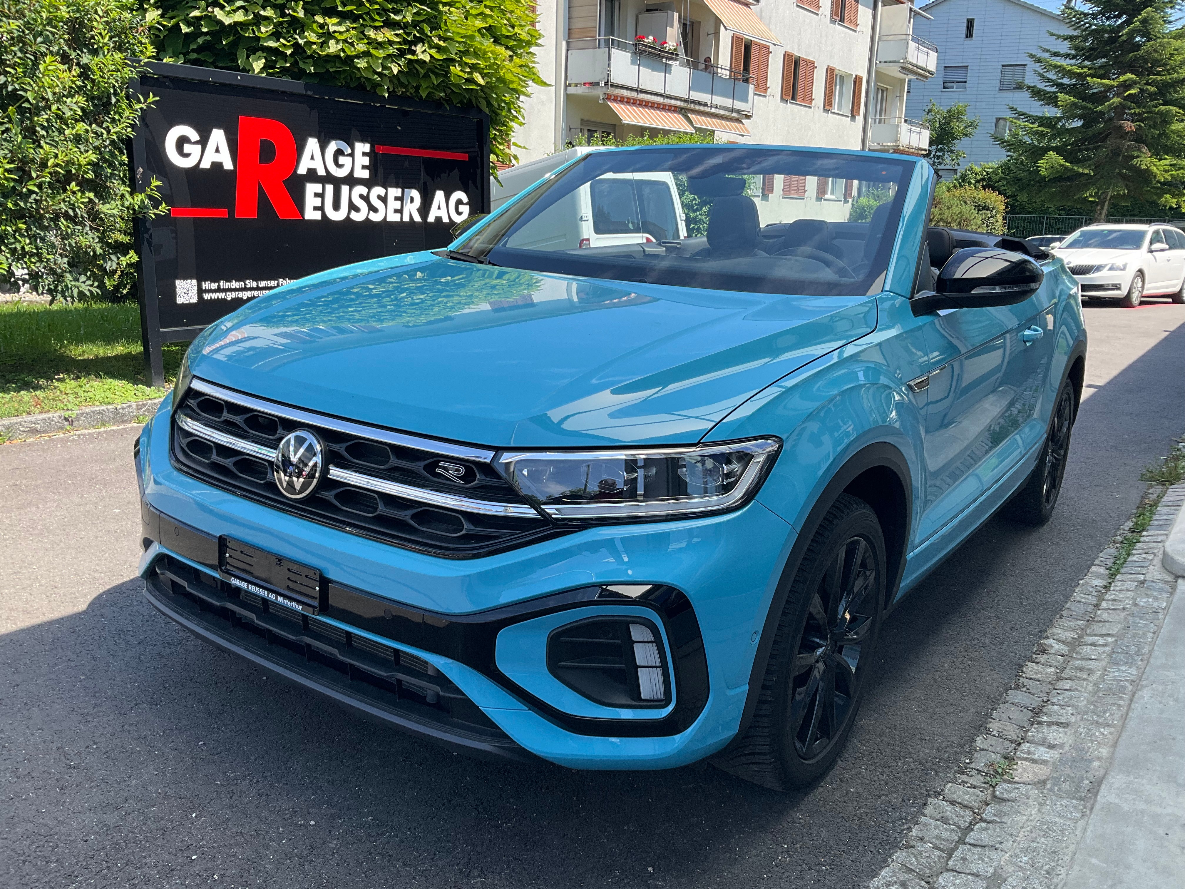 VW T-ROC CABRIOLET 1.5 TSI R-LINE DSG *** TRAUM IN TEAL BLUE ***