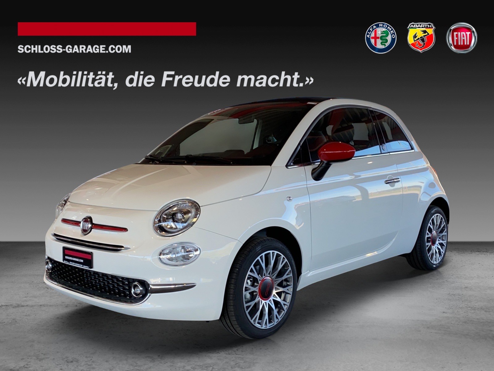 FIAT 500 Cabrio 1.0 Hybrid Swiss Ed. RED