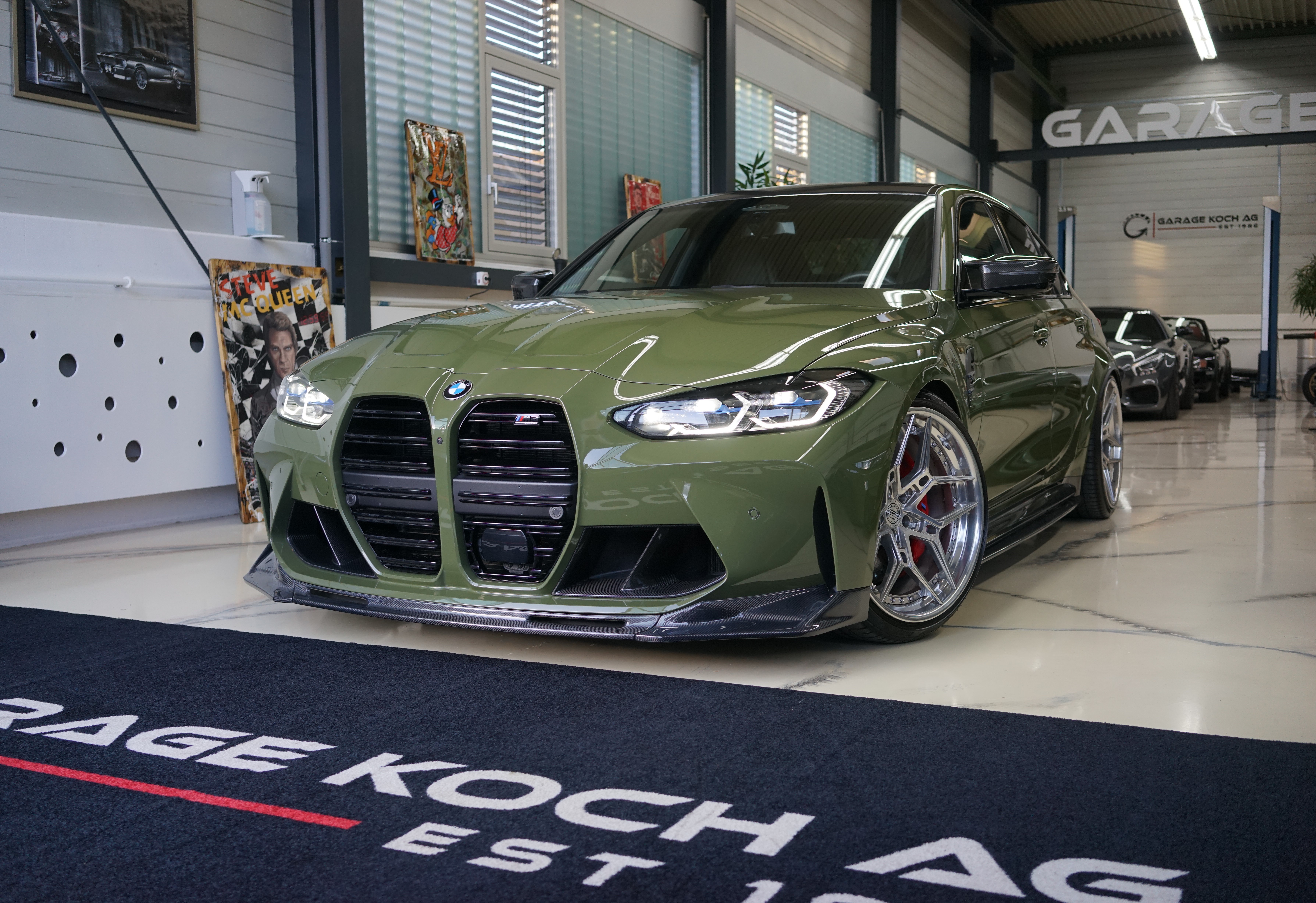 BMW M3 Competition M xDrive / UNIKAT URBAN GREEN **