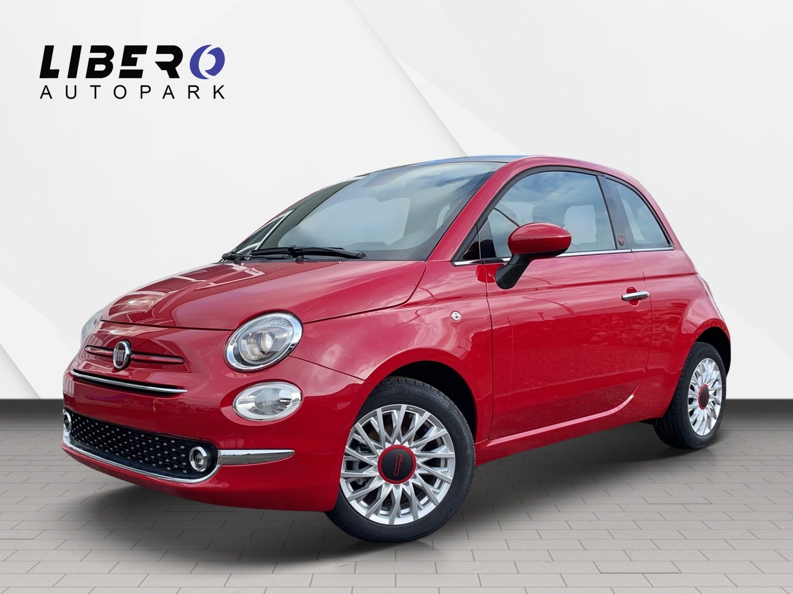 FIAT 500 1.0 Hybrid Red Sky