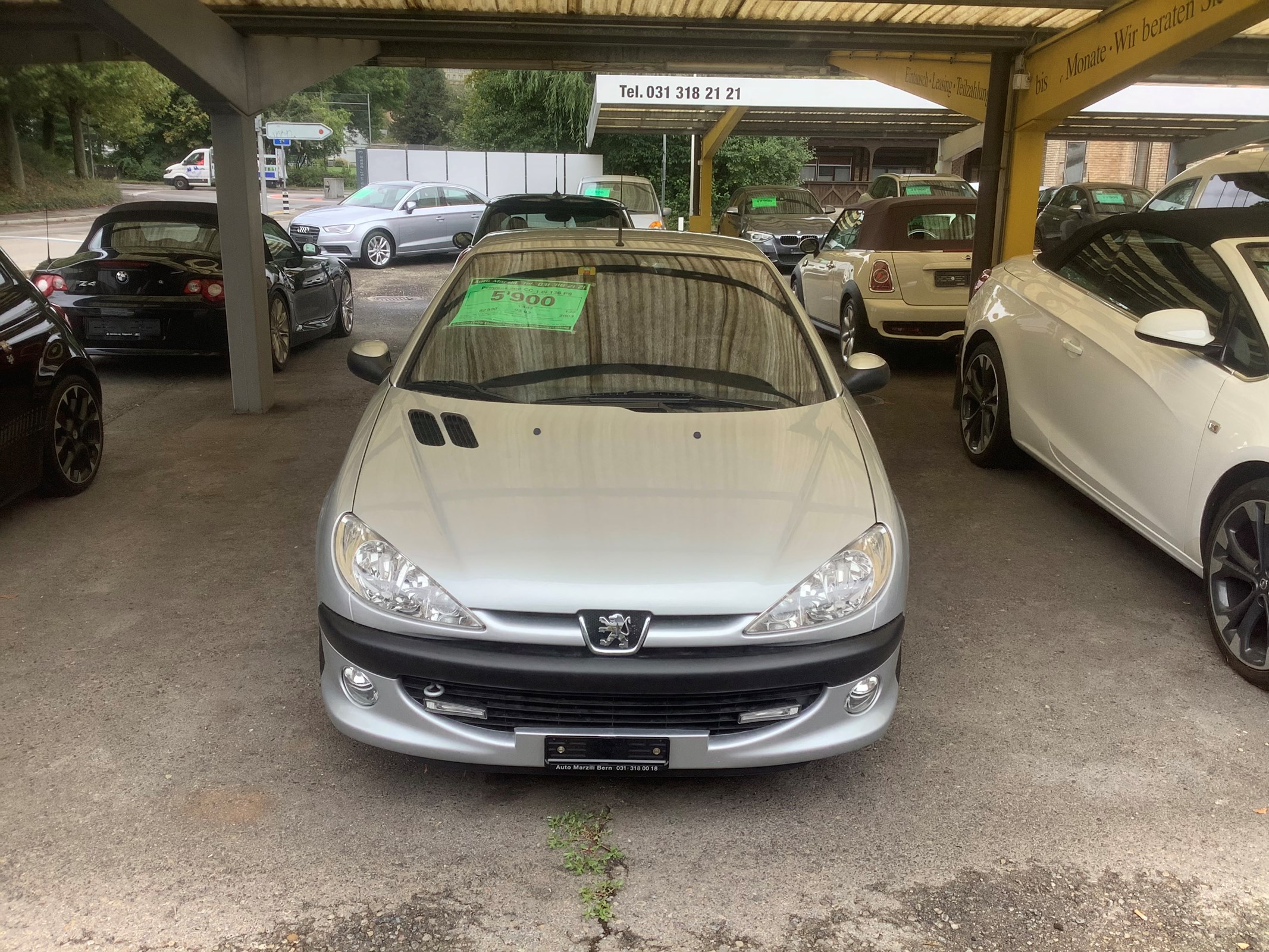 PEUGEOT 206 CC 1.6 16V Black & Silver Edition