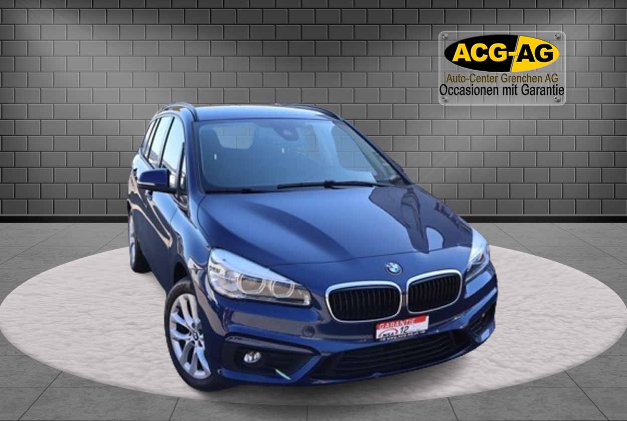 BMW 220d xDrive Gran Tourer Steptronic ** Gr.Navi ** Head up Display ** Frisch ab MFK & Service **