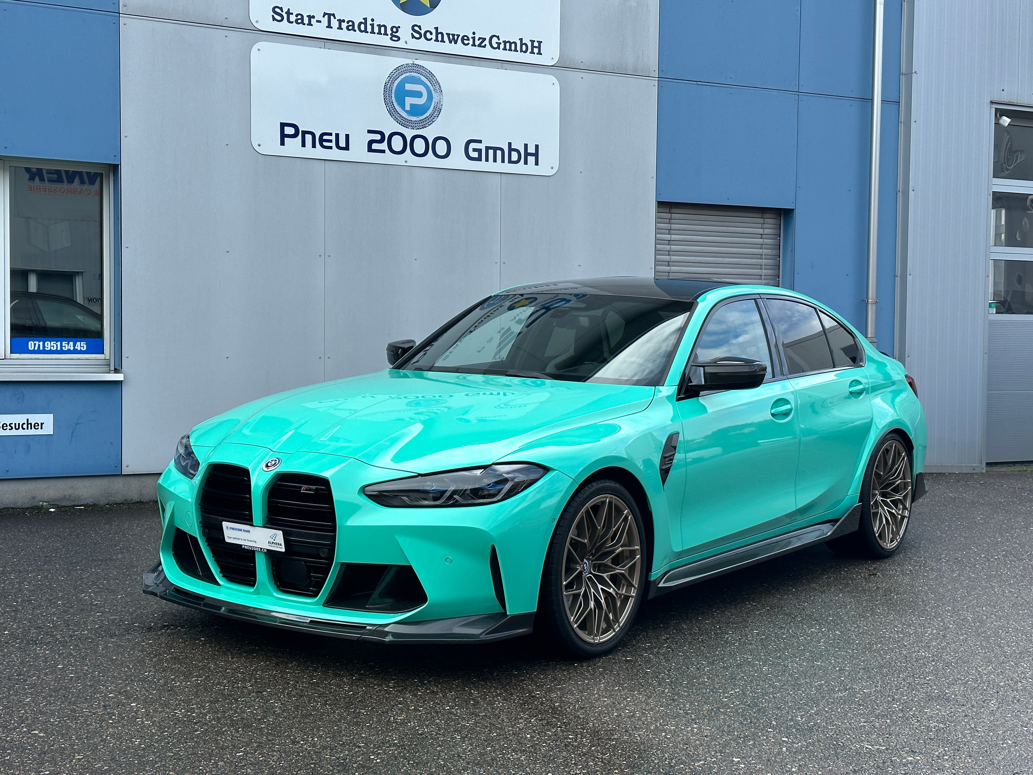 BMW M3 Competition M xDrive *Mint Green*