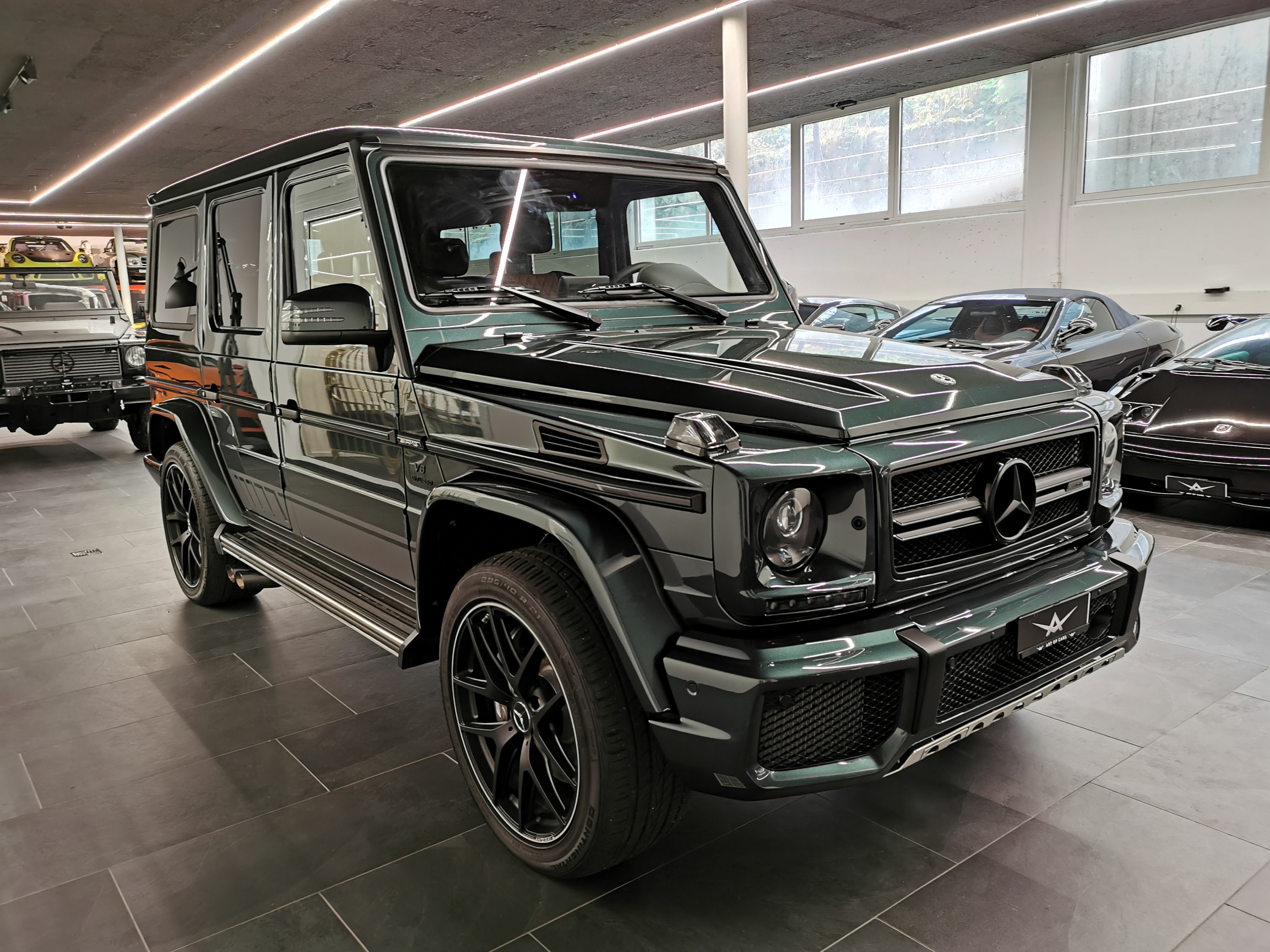 MERCEDES-BENZ G 63 AMG UNIKAT Exclusive Edition 463 Manufakturlack Periklasgrün Speedsh. Plus 7G-Tronic