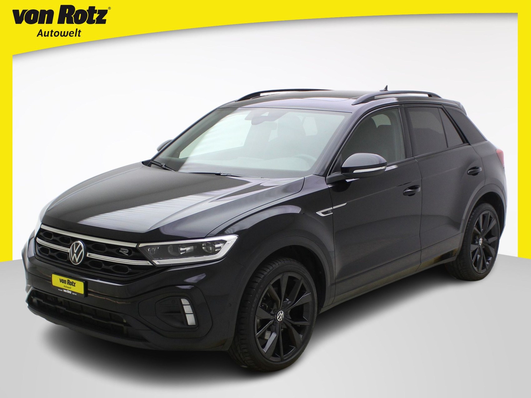 VW T-ROC 2.0 TSI DSG R-Line Black Style 4Motion **Leder / Standheizung**