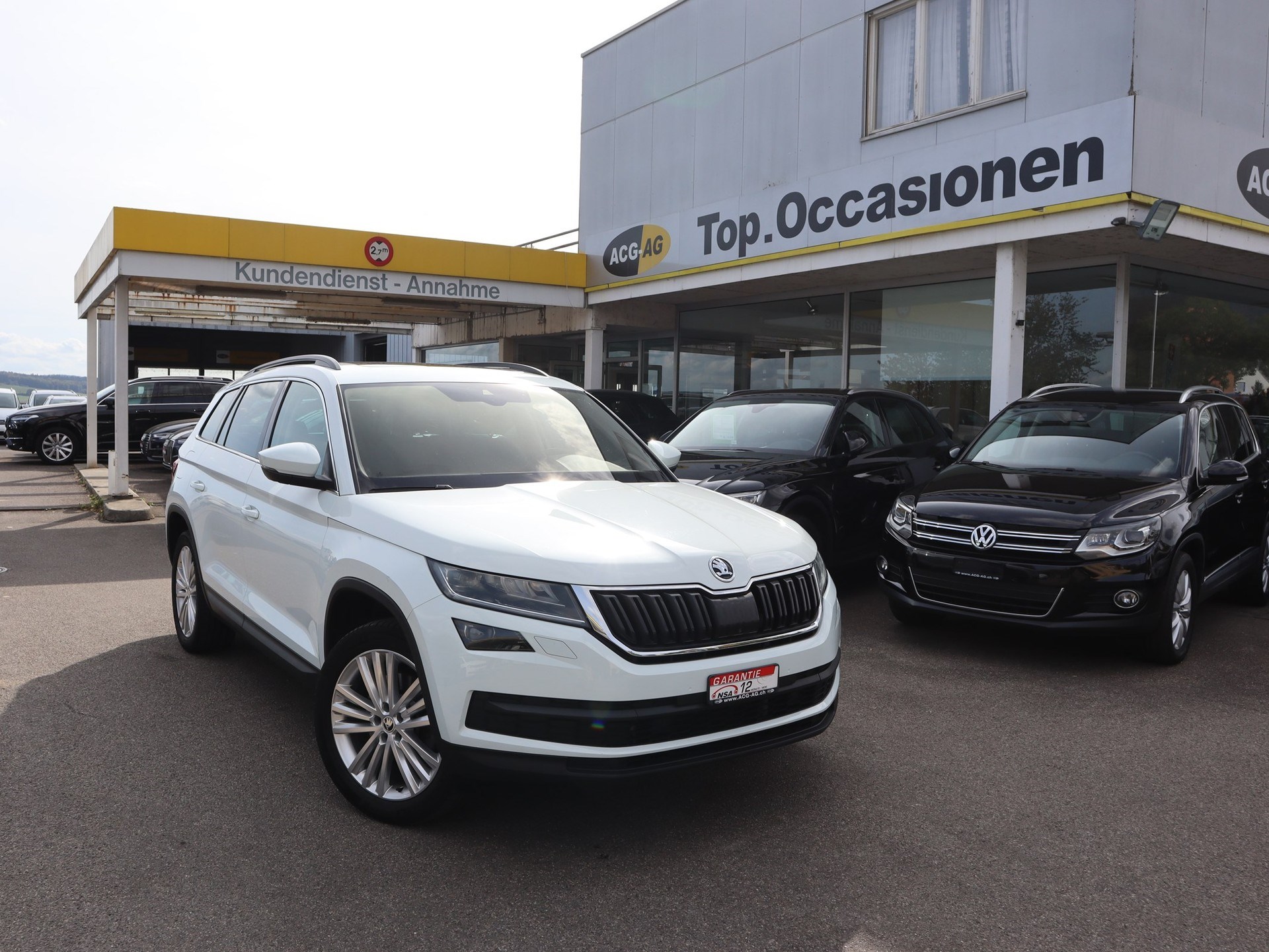 SKODA Kodiaq 2.0 TDI CR Style 4x4 DSG ** Leder-Alcantara ** 7-Plätzer ** Panorama Glasdach ** Standheizung