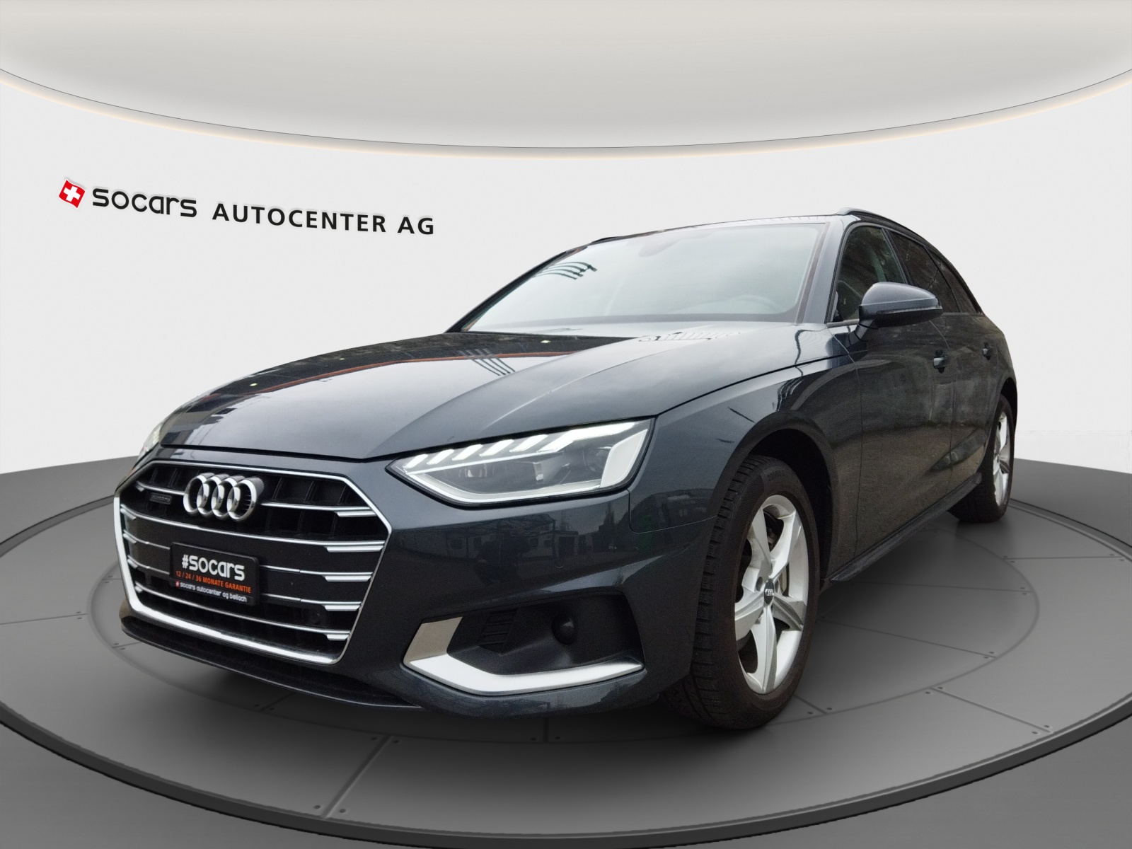 AUDI A4 Avant 40 TDI advanced quattro S-tronic // CH - Fahrzeug // 8-fach bereift