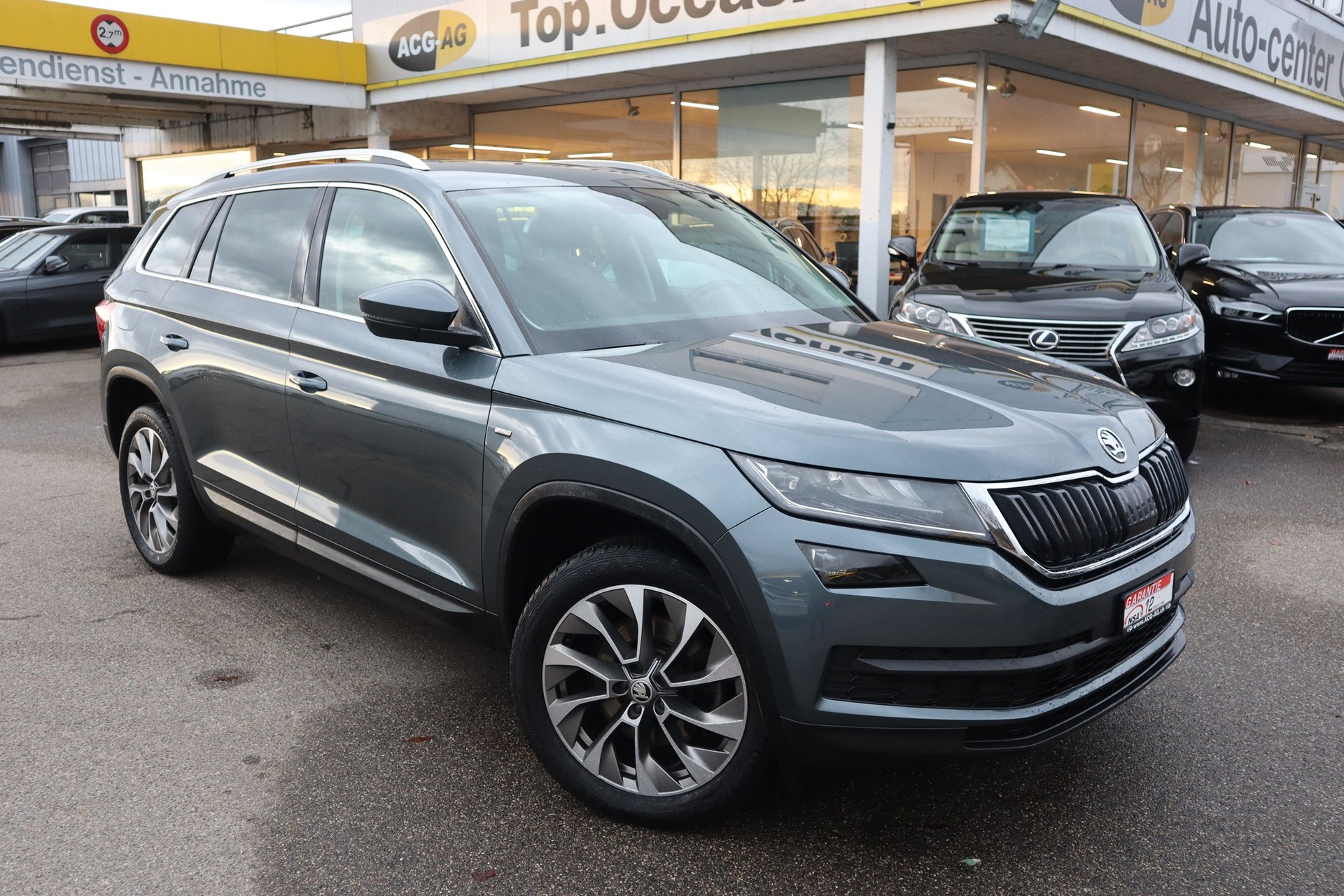 SKODA Kodiaq 2.0 TDI SCR Clever 4x4 DSG ** 7-Plätzer ** Standheizung ** Anhängerkupplung ** Neues Modell mit 200 Ps **