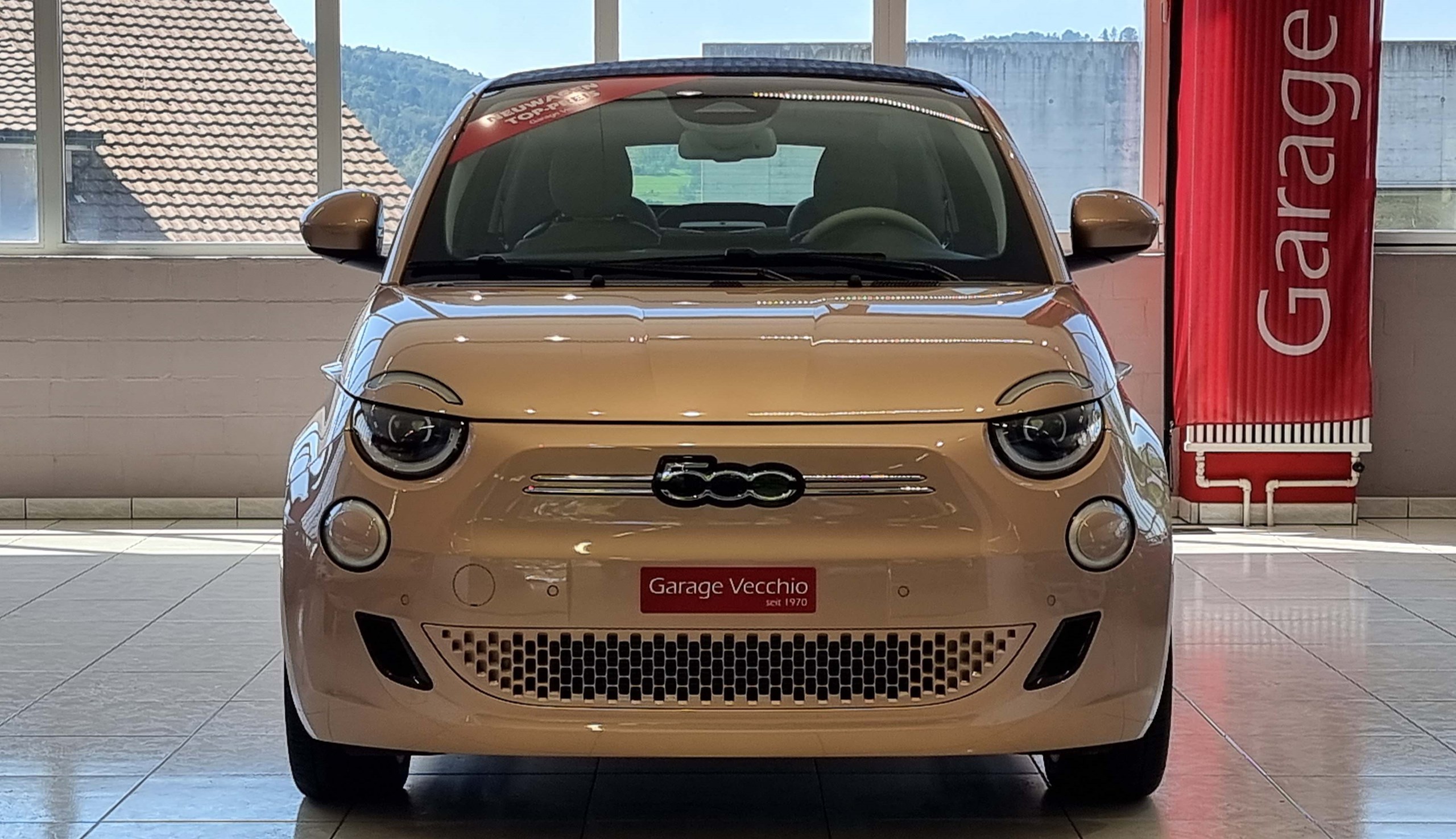 FIAT 500 Cabrio La Prima by Bocelli Top