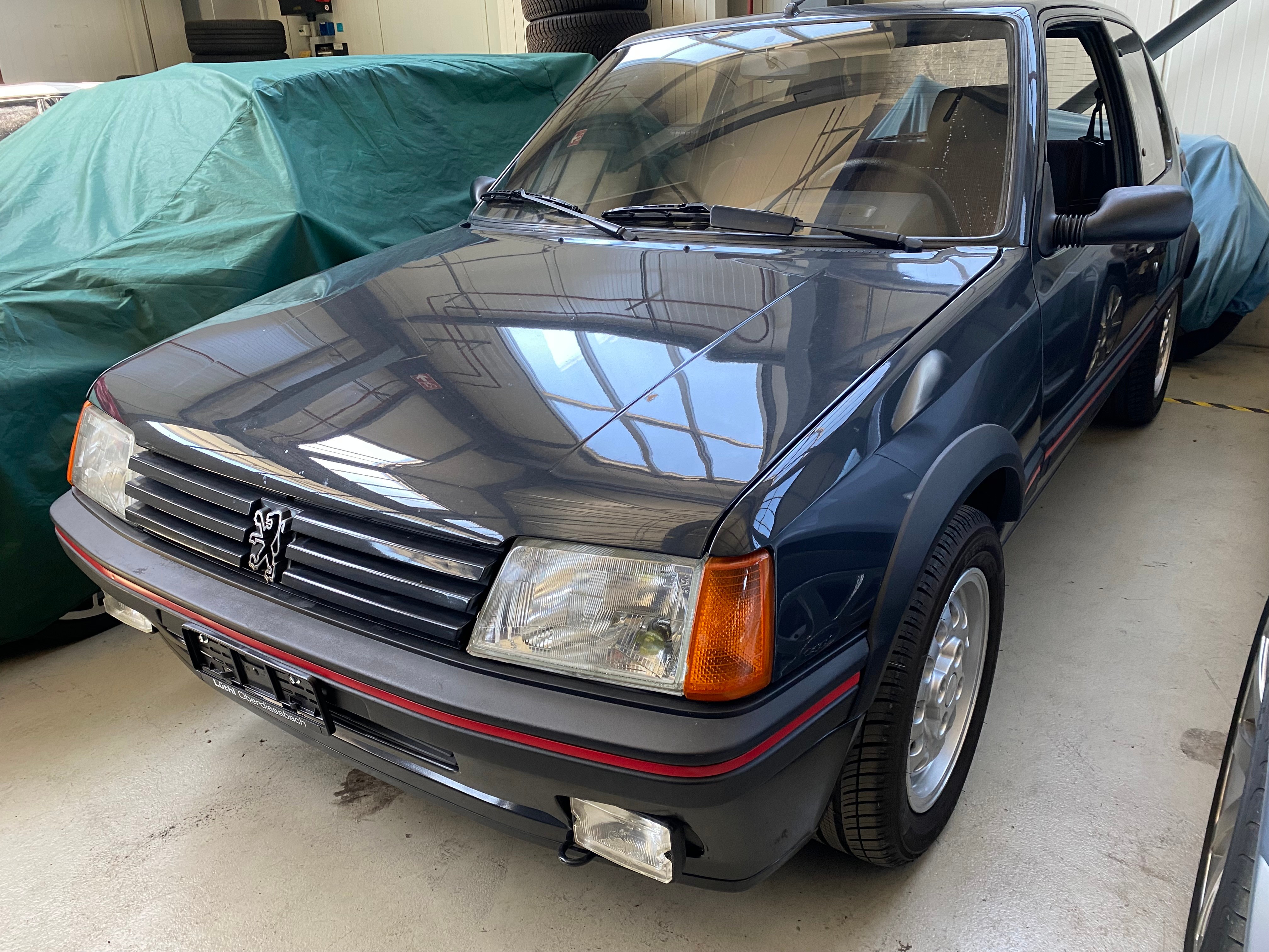 PEUGEOT 205 1.6 GTi ohne Katalysator!