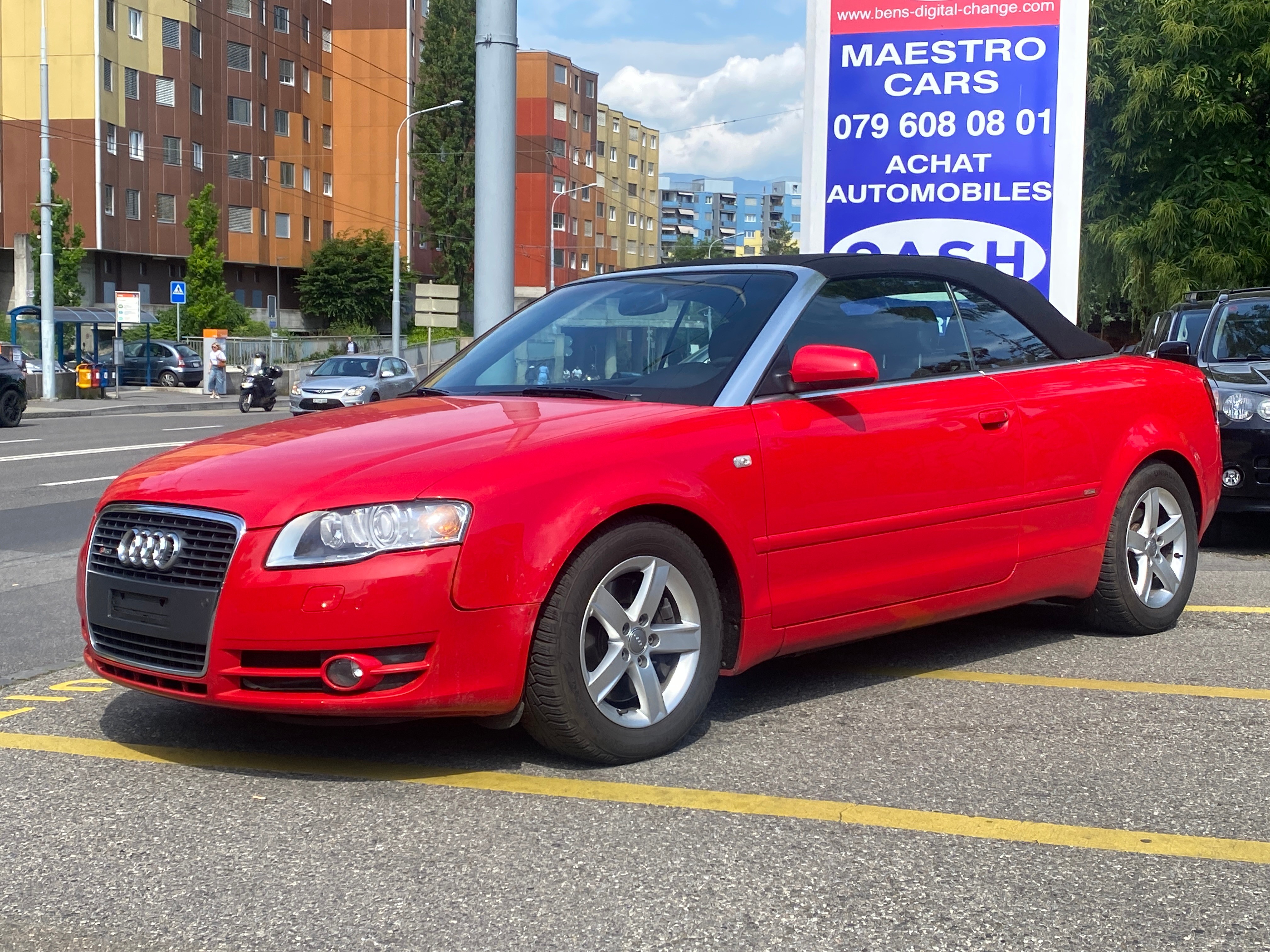 AUDI A4 Cabriolet 2.0T FSI multitronic